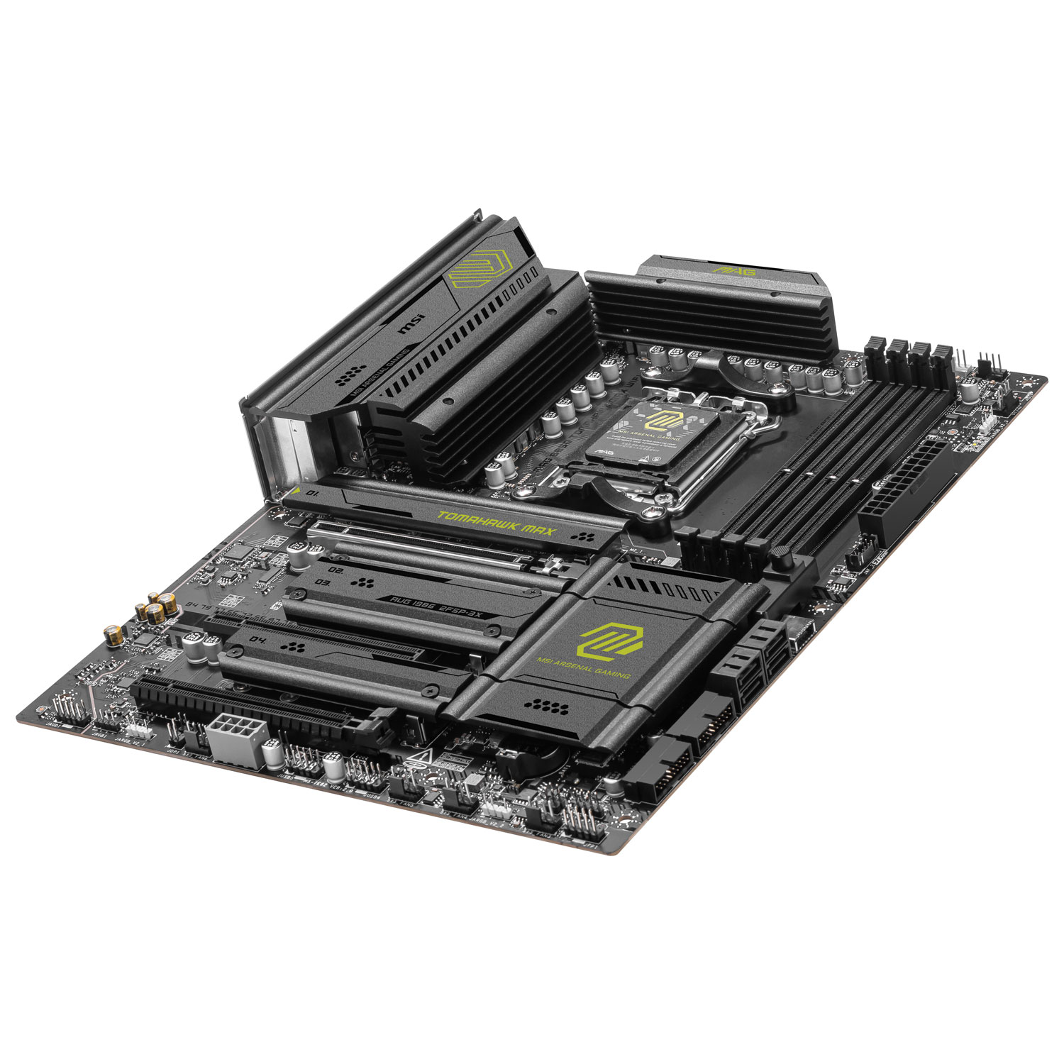 Carte mère MAG B850 Tomahawk Max Wi-Fi 7 ATX AM5 de MSI pour processeurs Ryzen 9000/8000/7000 d'AMD