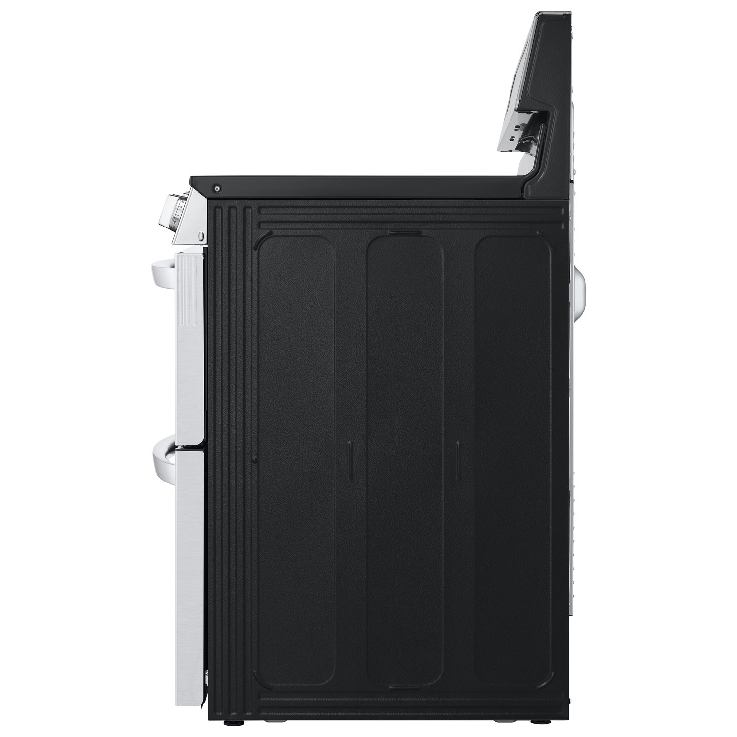 LG 30" 7.3 Cu. Ft. Double Oven 5-Element Freestanding Electric Range - Stainless Steel