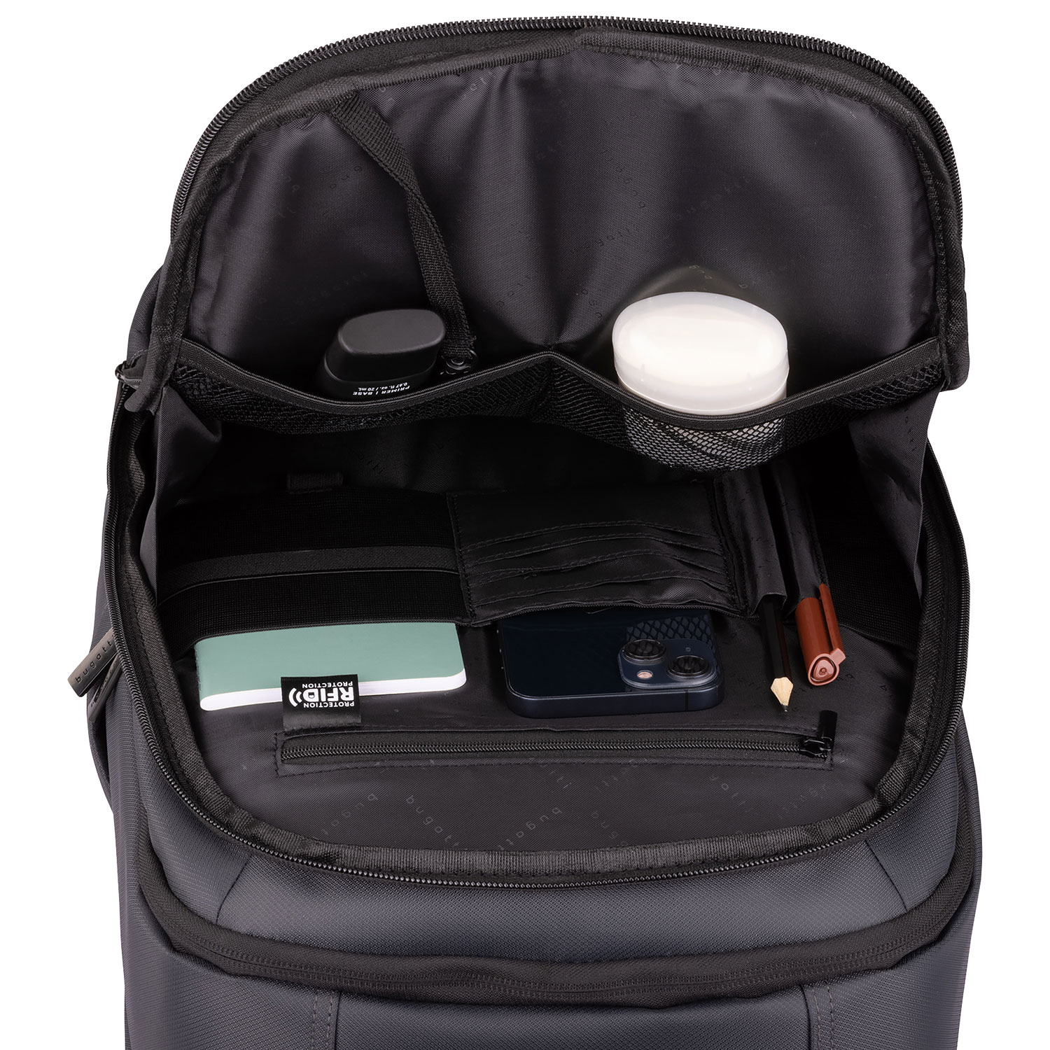 Sac à dos pour portable de 15,6 po Adrian de Bugatti - Anthracite