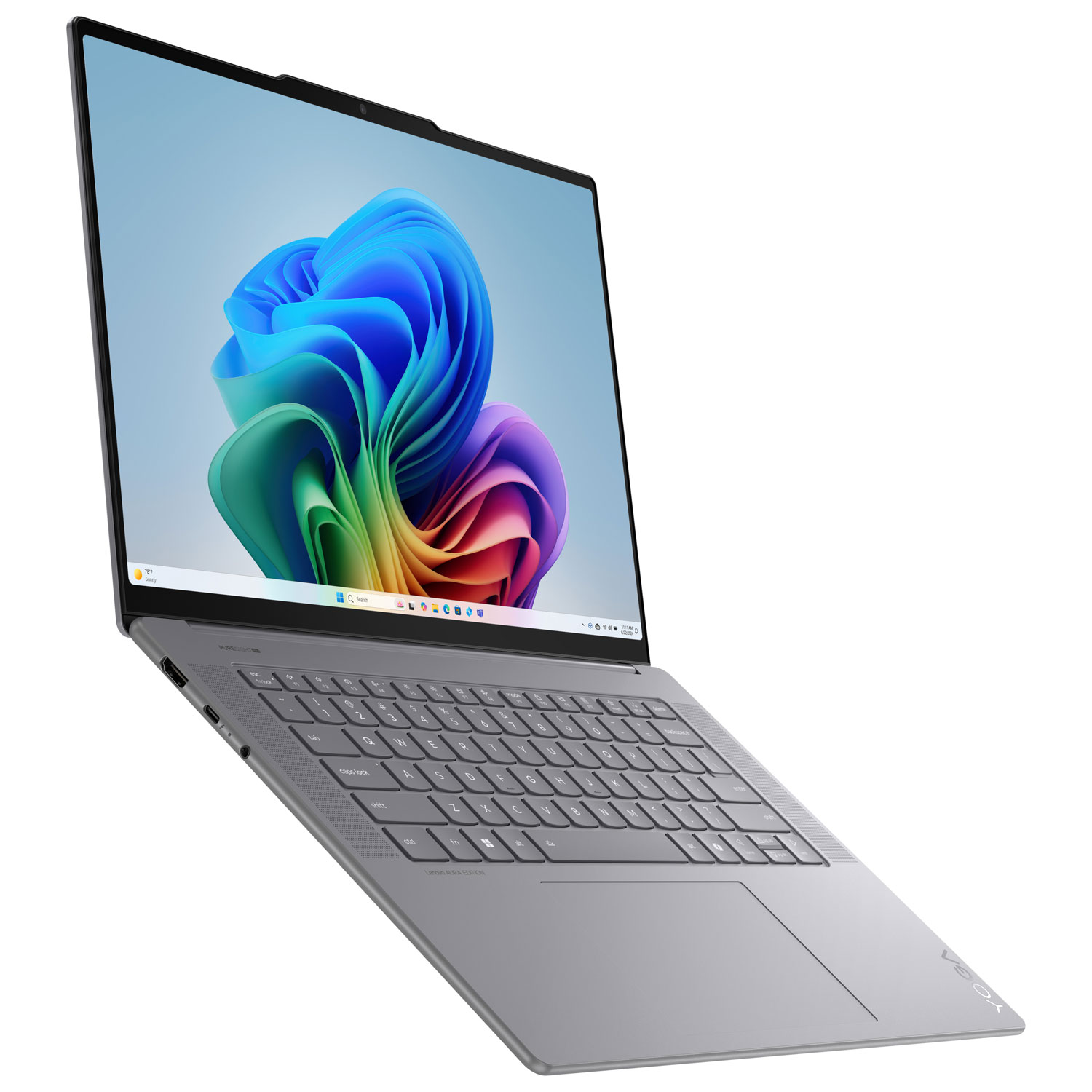 Portable à écran tactile de 15,3 po Yoga Slim 7i Aura Edition Copilot+ PC de Lenovo