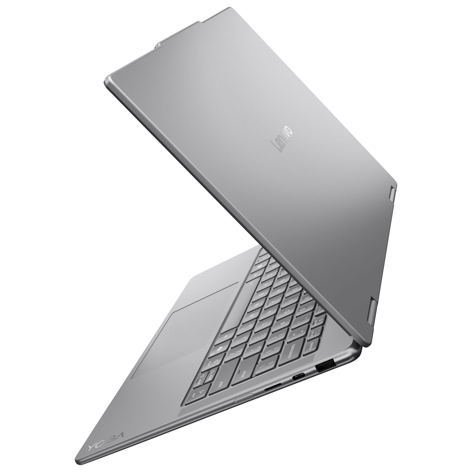 Portable 2-en-1 à écran tactile DELO de 14 po Yoga 7i Copilot+ PC de Lenovo - Gris luna