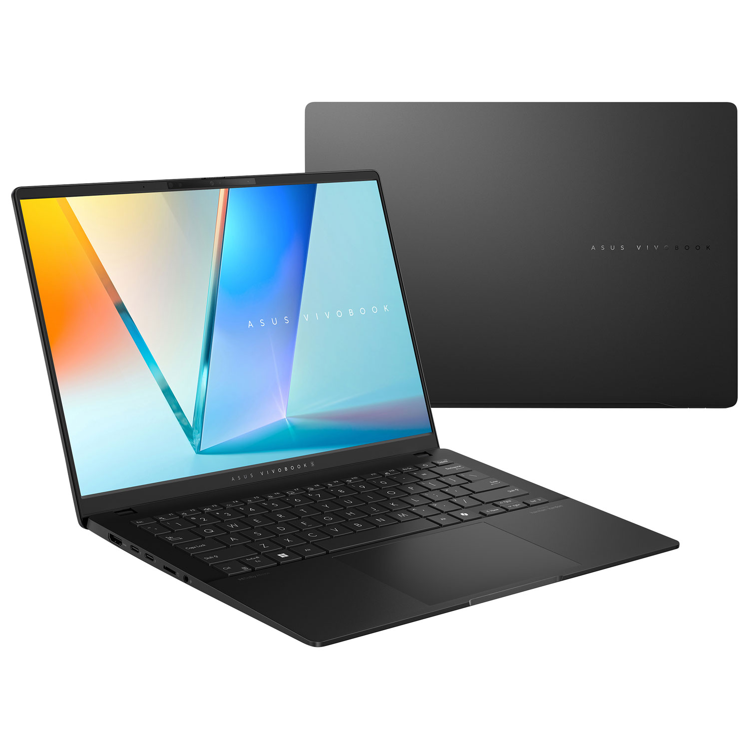 Portable professionnel de 14 po Vivobook S 14 d'ASUS - Noir neutre