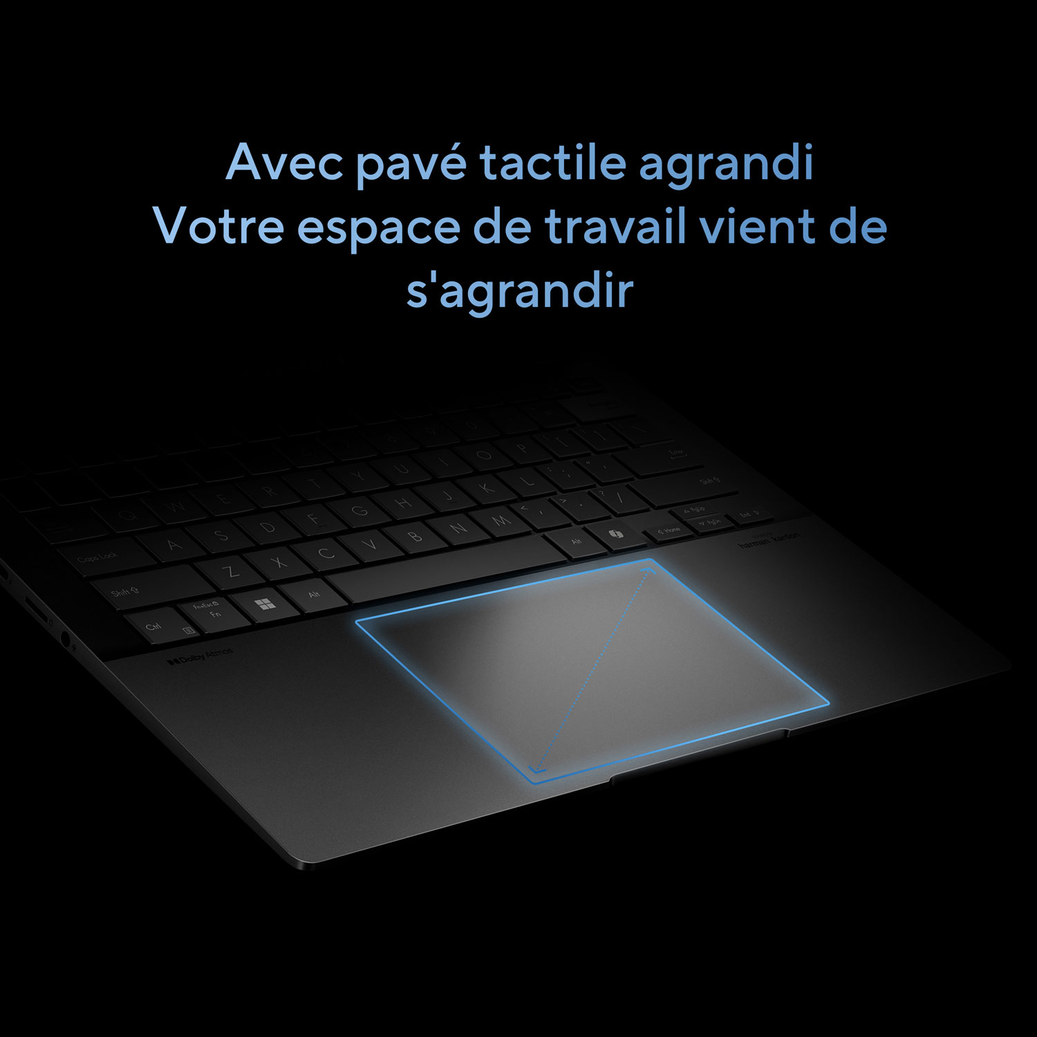 Portable professionnel de 14 po Vivobook S 14 d'ASUS - Noir neutre