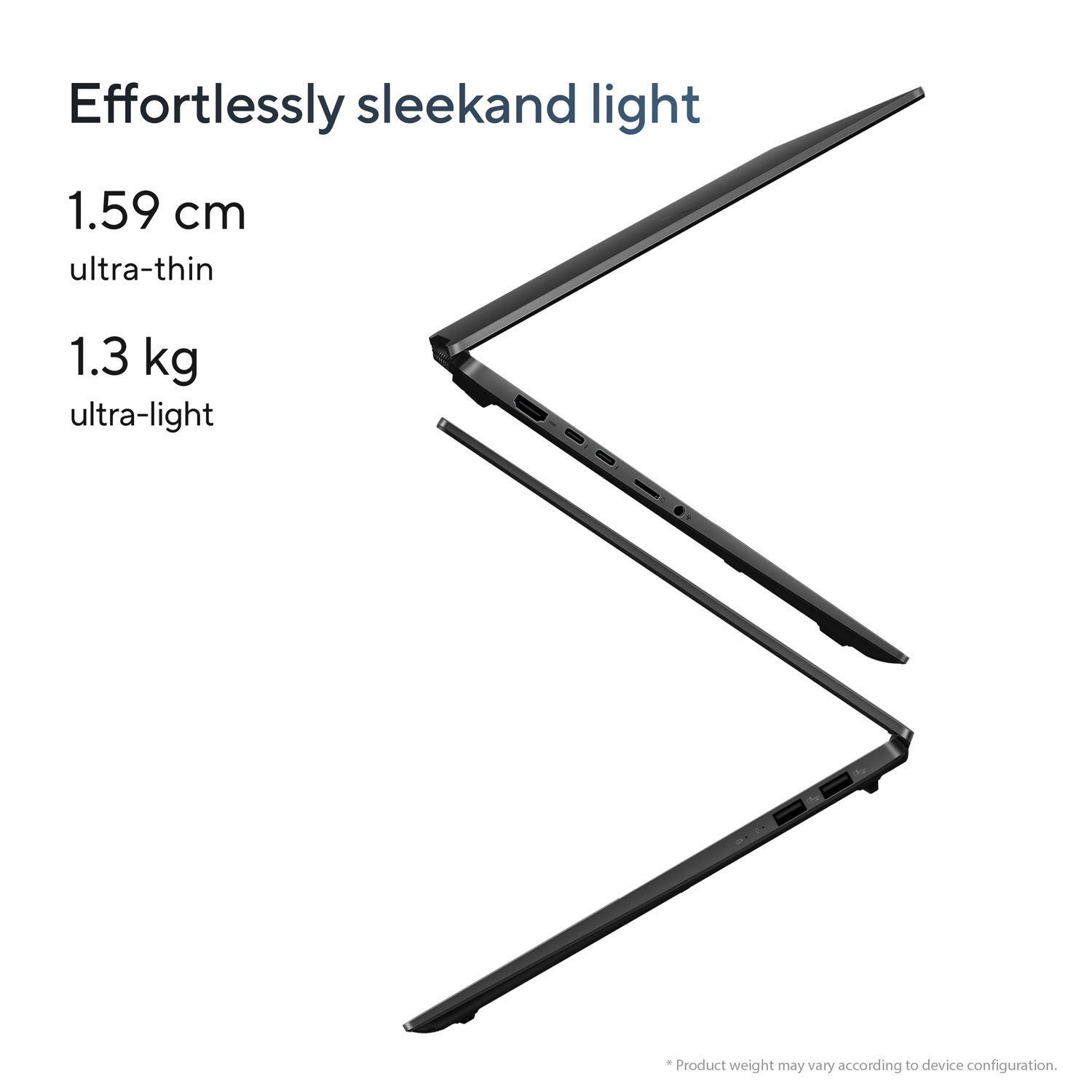 Portable professionnel de 14 po Vivobook S 14 d'ASUS - Noir neutre