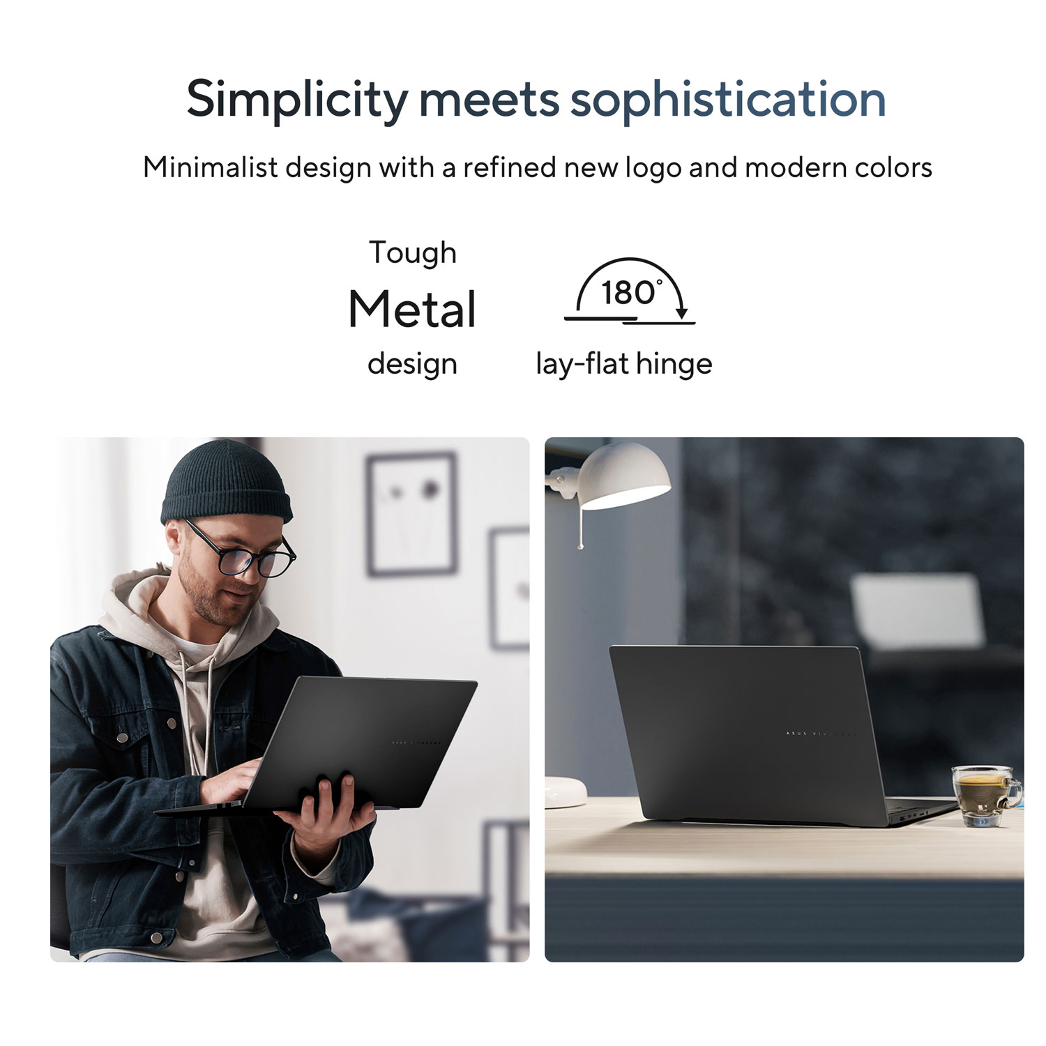 Portable professionnel de 14 po Vivobook S 14 d'ASUS - Noir neutre