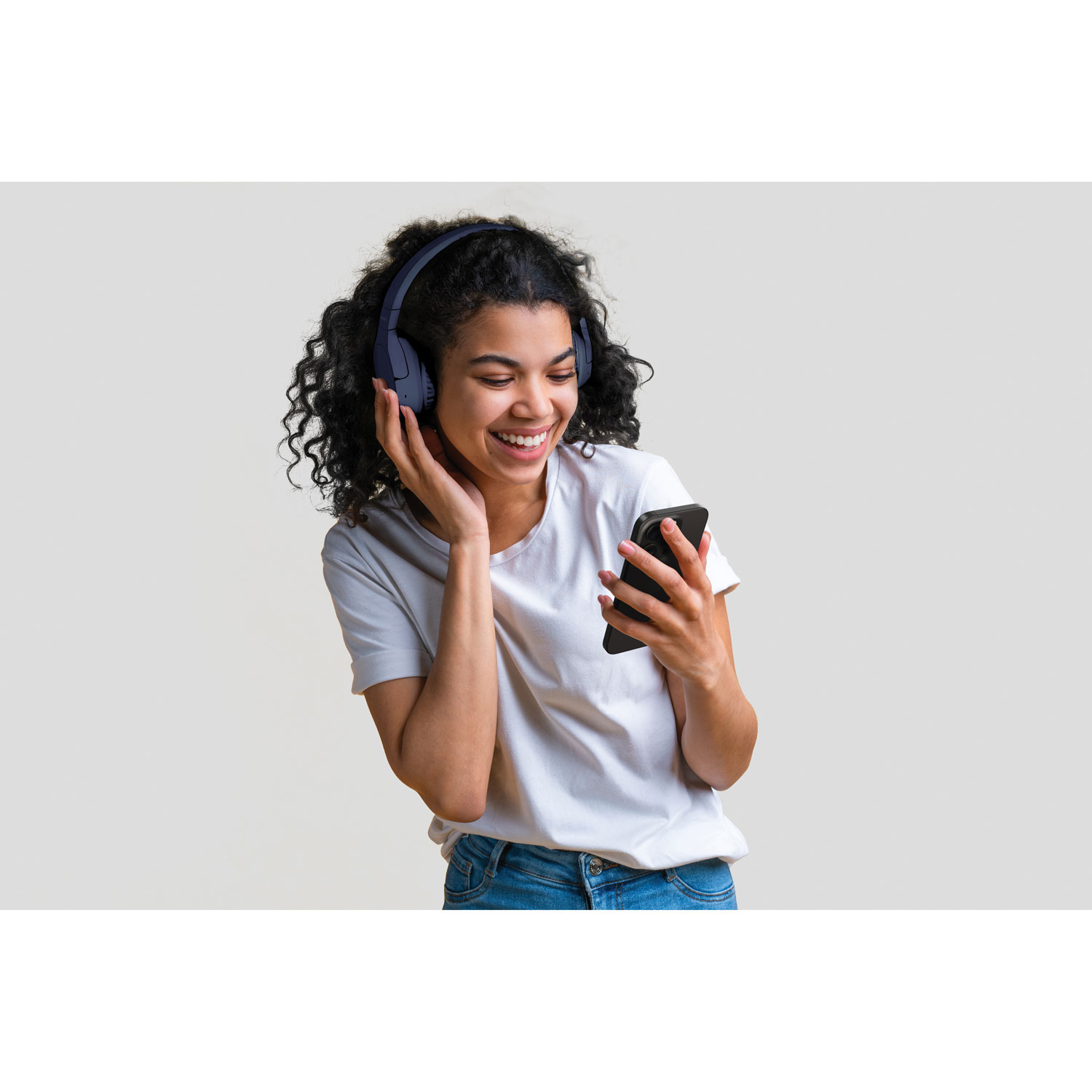 Belkin SoundForm Surround Over-Ear Sound Isolating True Wireless Headphones - Black