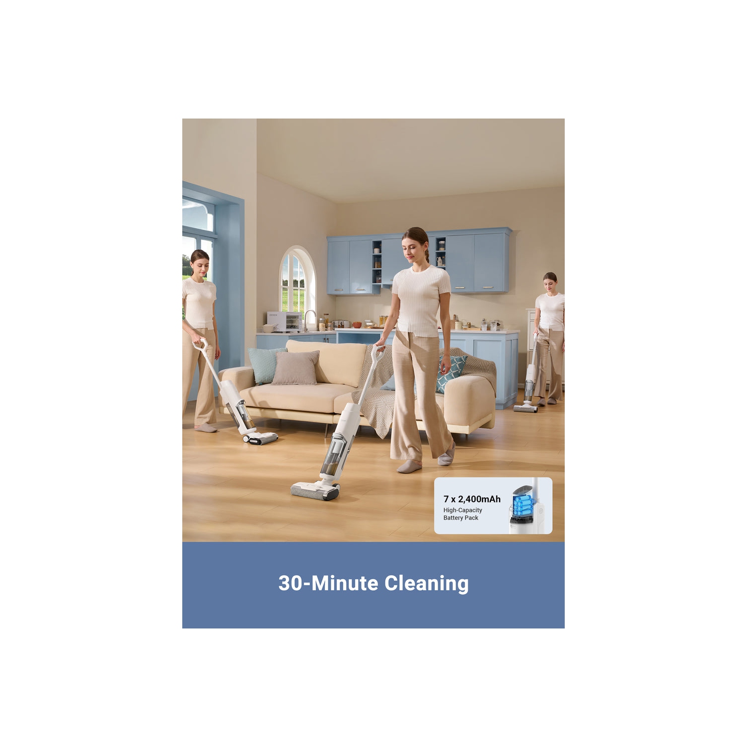 Aspirateur pour déchets secs et humides K10 de Dreame