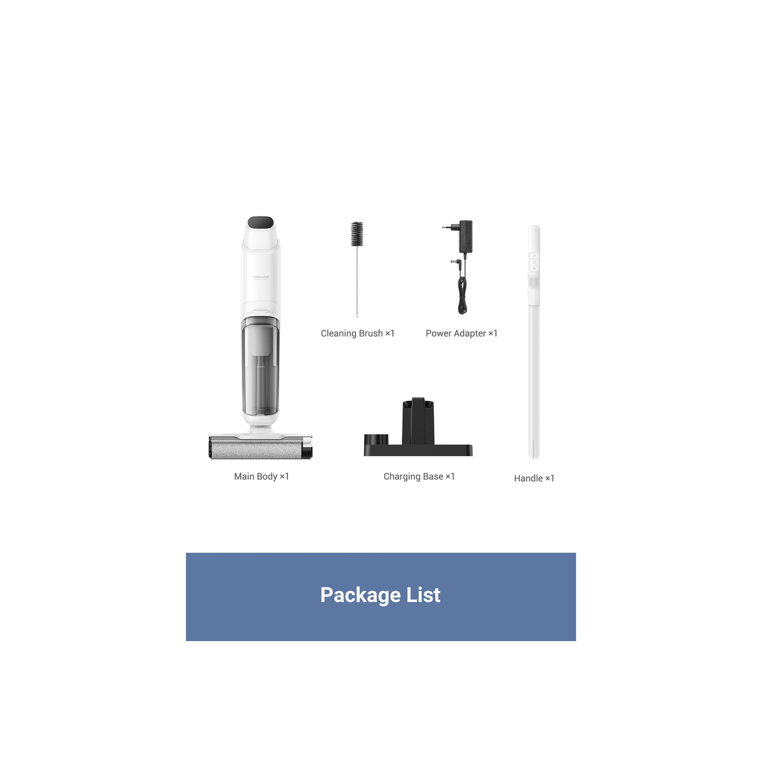 Aspirateur pour déchets secs et humides K10 de Dreame