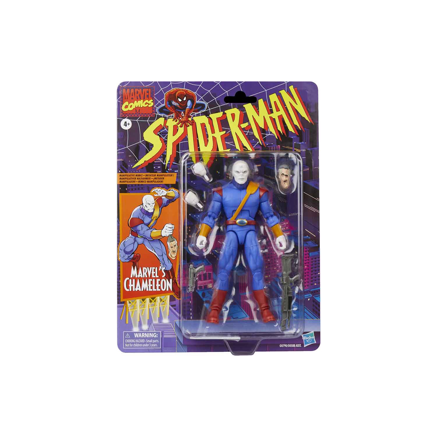 Marvel Legends Retro 6 Inch Action Figure Spider-Man Wave 5 - Chameleon