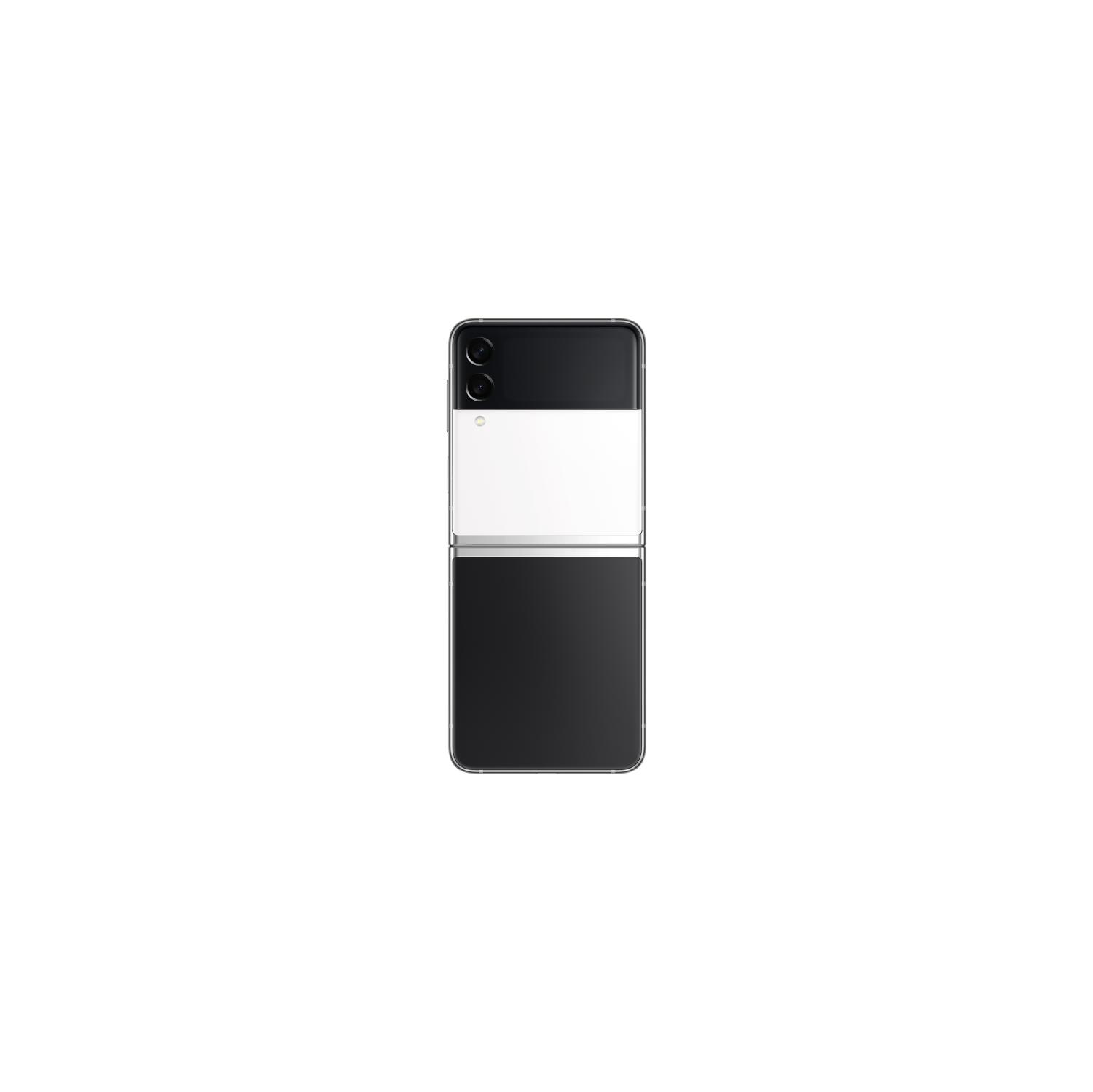Refurbished (Excellent) - Samsung Galaxy Z Flip 3 256GB - Black-White - Unlocked
