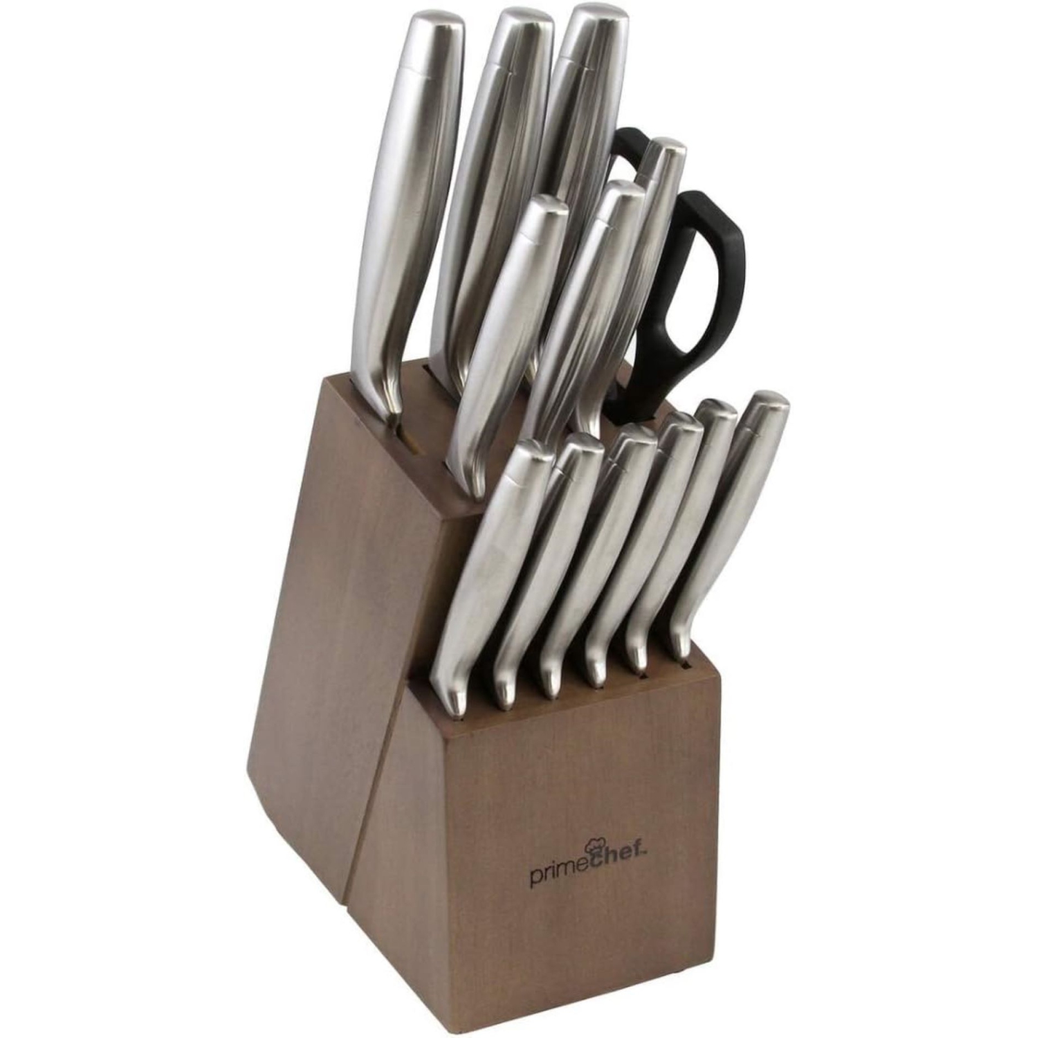 Knife Set Stainless Steel 14 Piece Knife Block Set, 38513 PrimeChef
