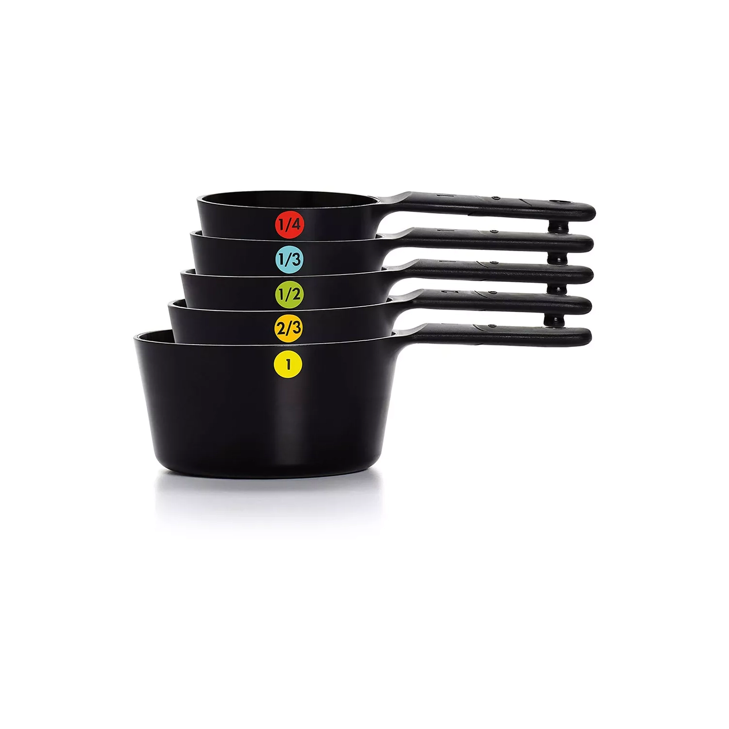 NEW OXO Good Grips 6-Piece Measuring Cup Set – Black