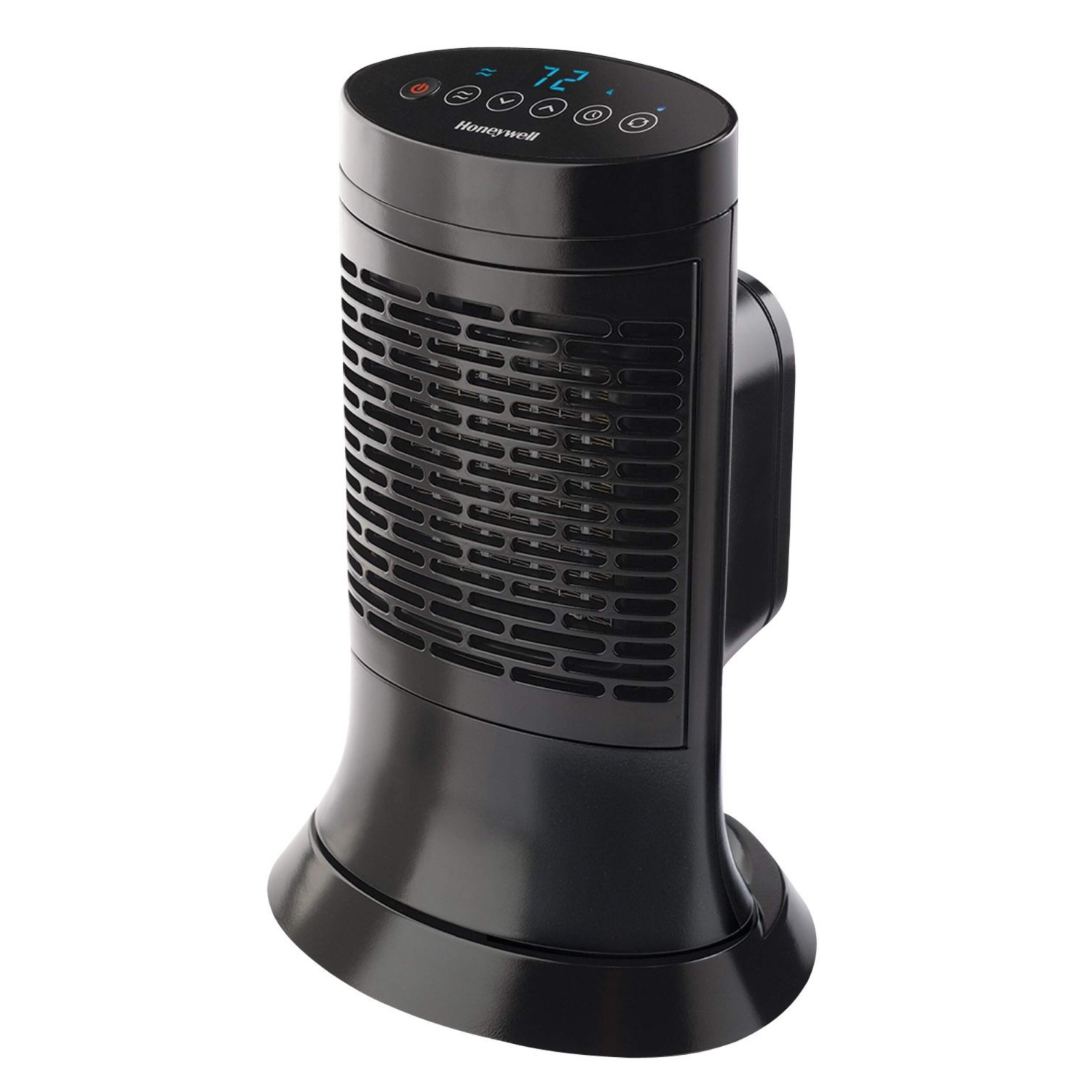 Honeywell – Petit radiateur vertical numérique en céramique HCE351C – 1500&nbsp;W, noir