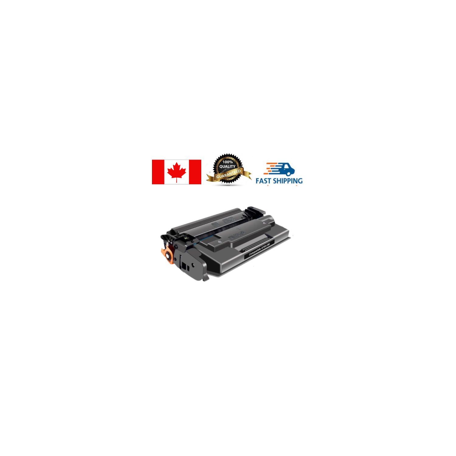 Cartouche de toner Canon 070H avec puce noire, compatible