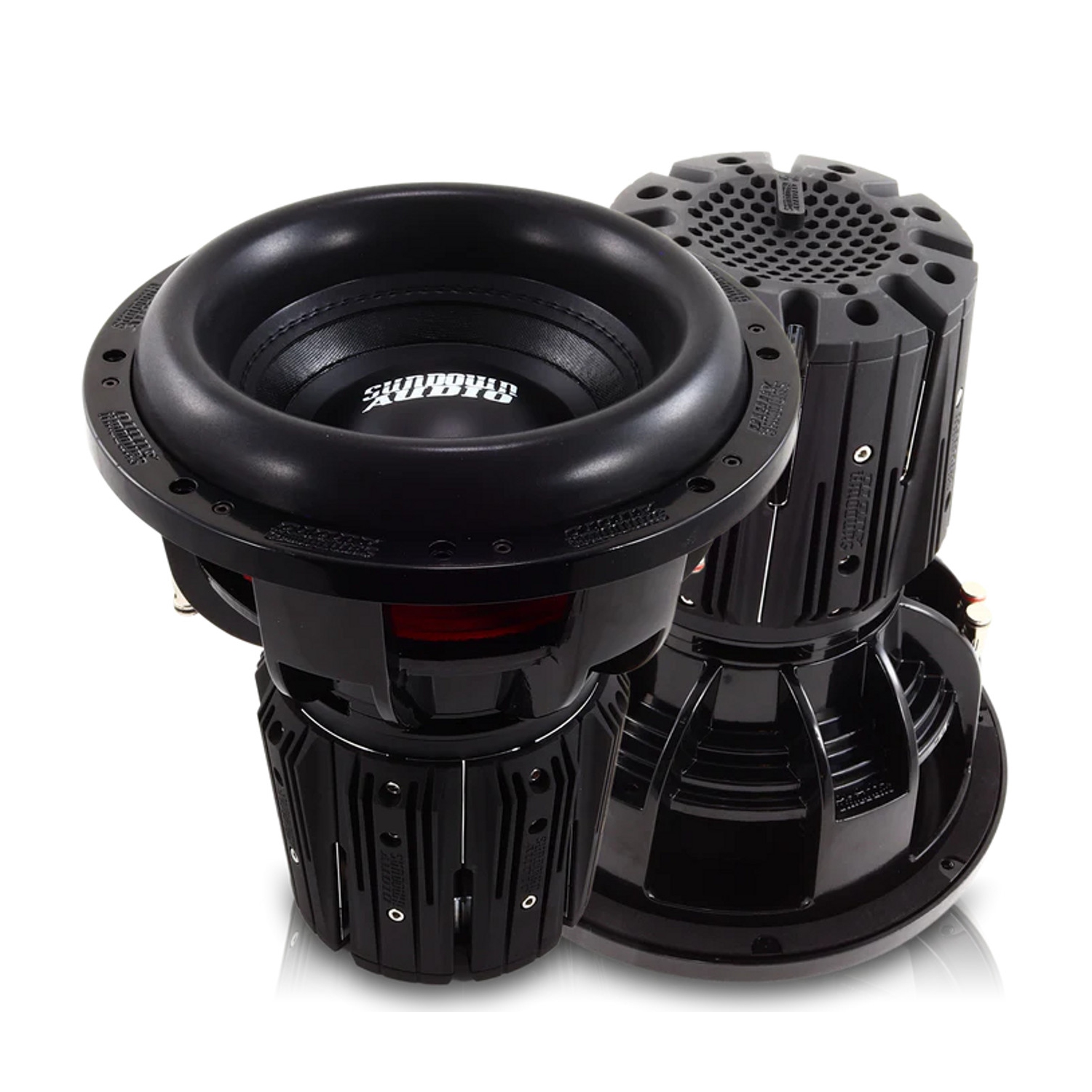 Haut-parleur d'extrêmes graves d'auto 3000&nbsp;W RMS NS-12 v.6 Nightshade NS-Series 12&nbsp;po de Sundown Audio - 2&nbsp;Ohm double