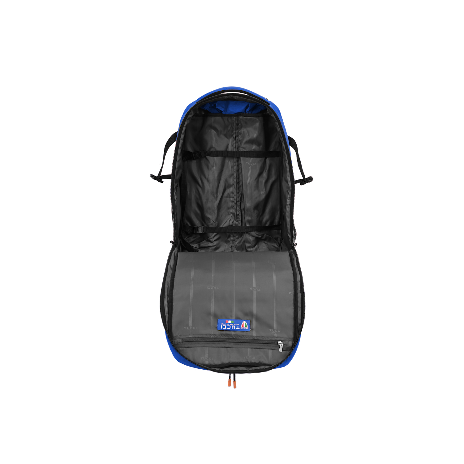 TUCCI Italy Scorre 4pc Luggage Suitcase-Blue