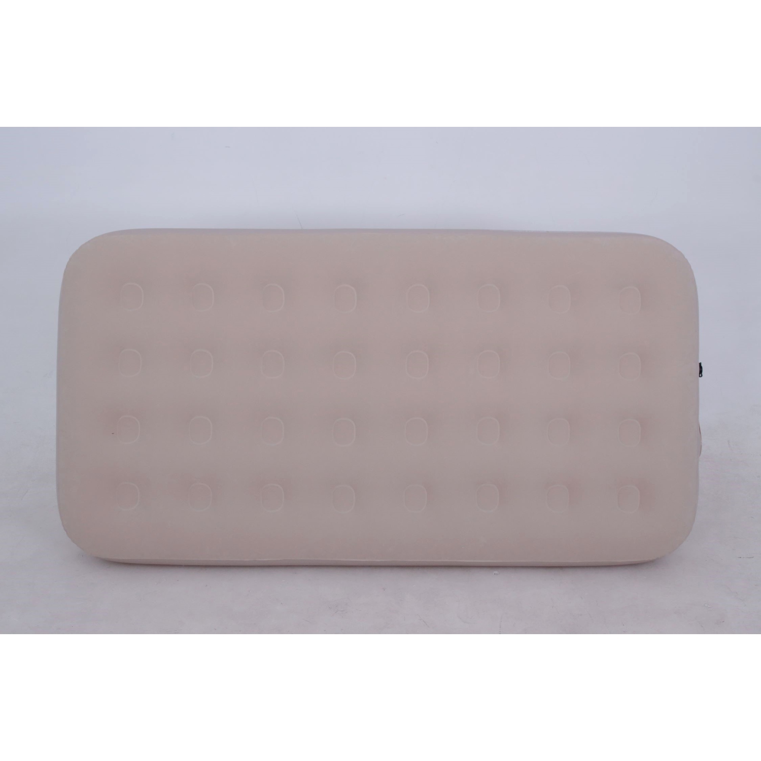 Flocked Inflatable Airbed with Rechargeable Bulit-In Electric Pump - Twin