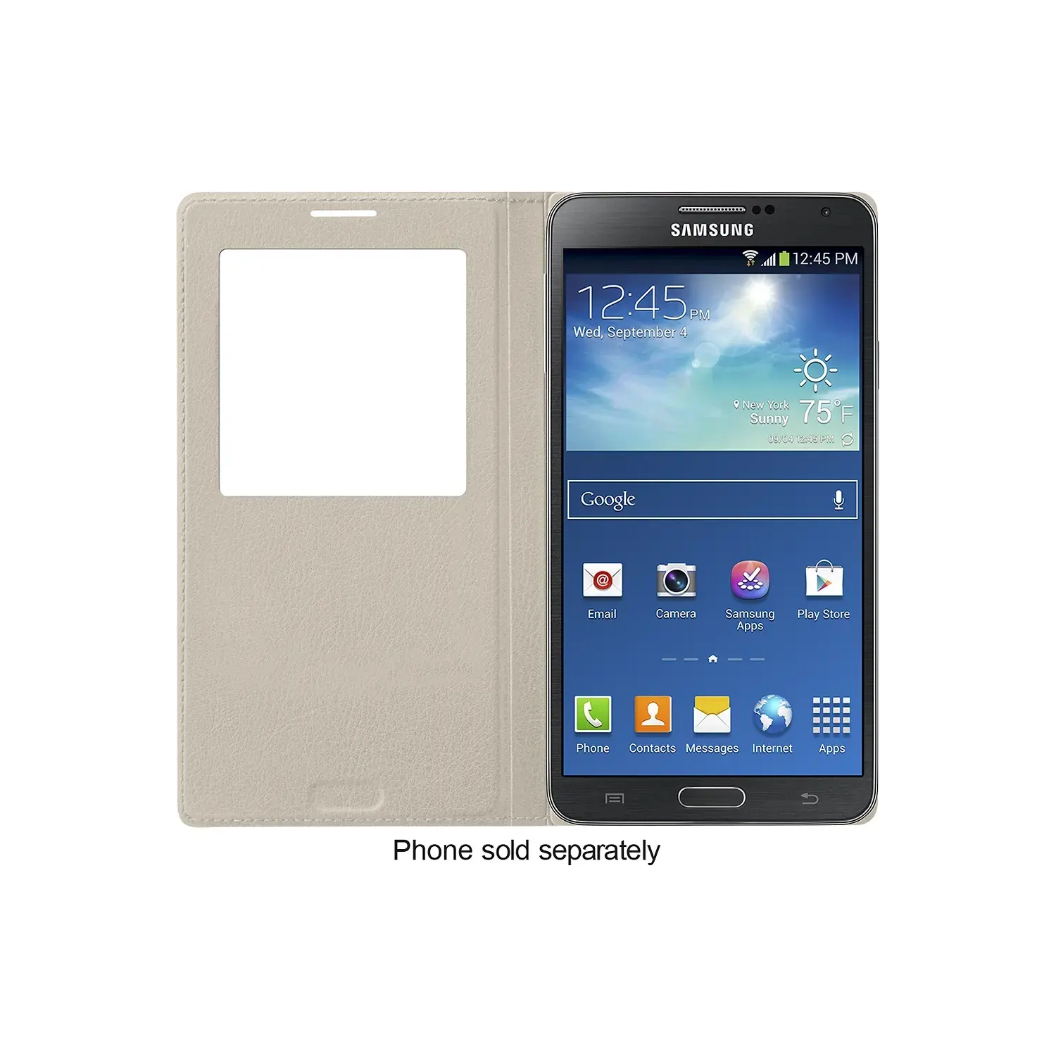 Étui à rabat pour Galaxy Note 3 de Samsung - Avoine