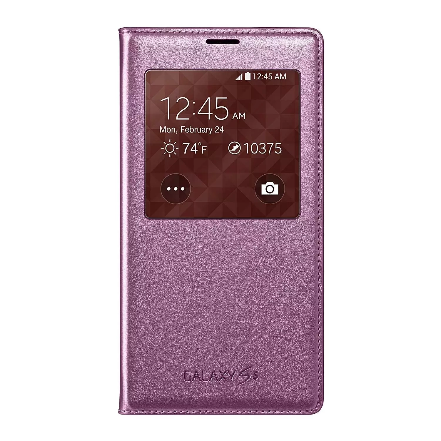 Samsung Galaxy S5 Mini S View Cover pink