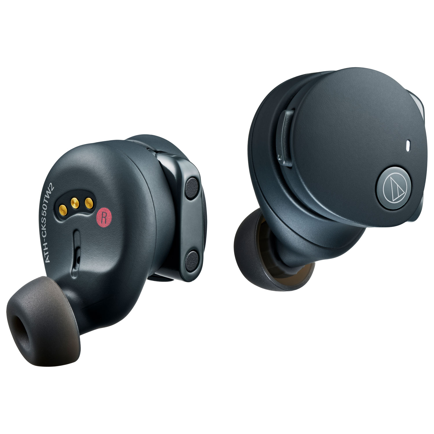 Audio-Technica ATH-CKS50TW2 In-Ear Noise Cancelling True Wireless Earbuds -Black