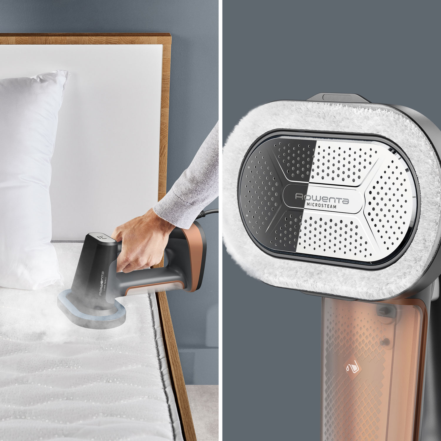 Rowenta Pure Force 3-in-1 Garment Steamer