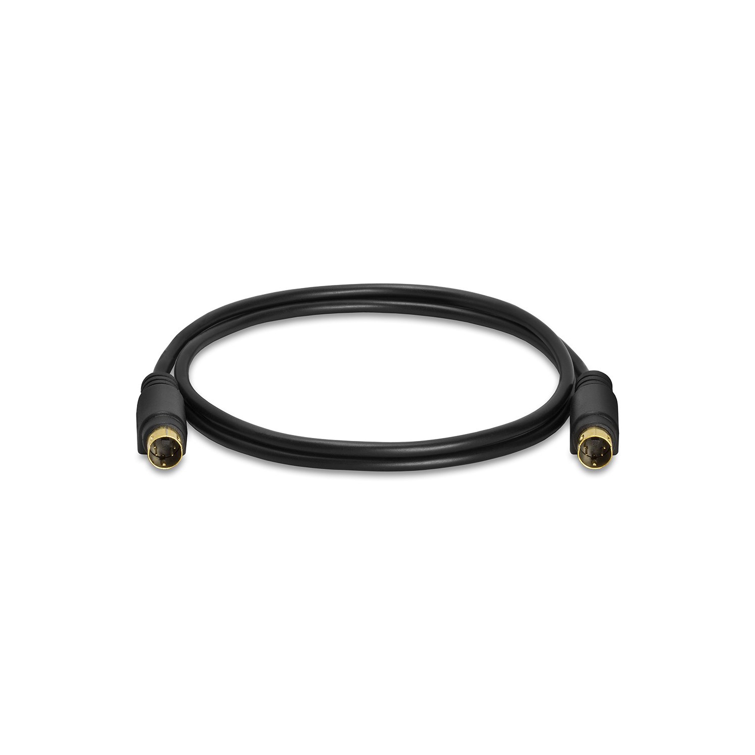 Cmple – Câble vidéo S Câble vidéo 3&nbsp;pi SVHS 4 broches Câble vidéo mini DIN S-vidéo pour cinéma maison, caméscope, récepteur DSS, lecteur DVD -