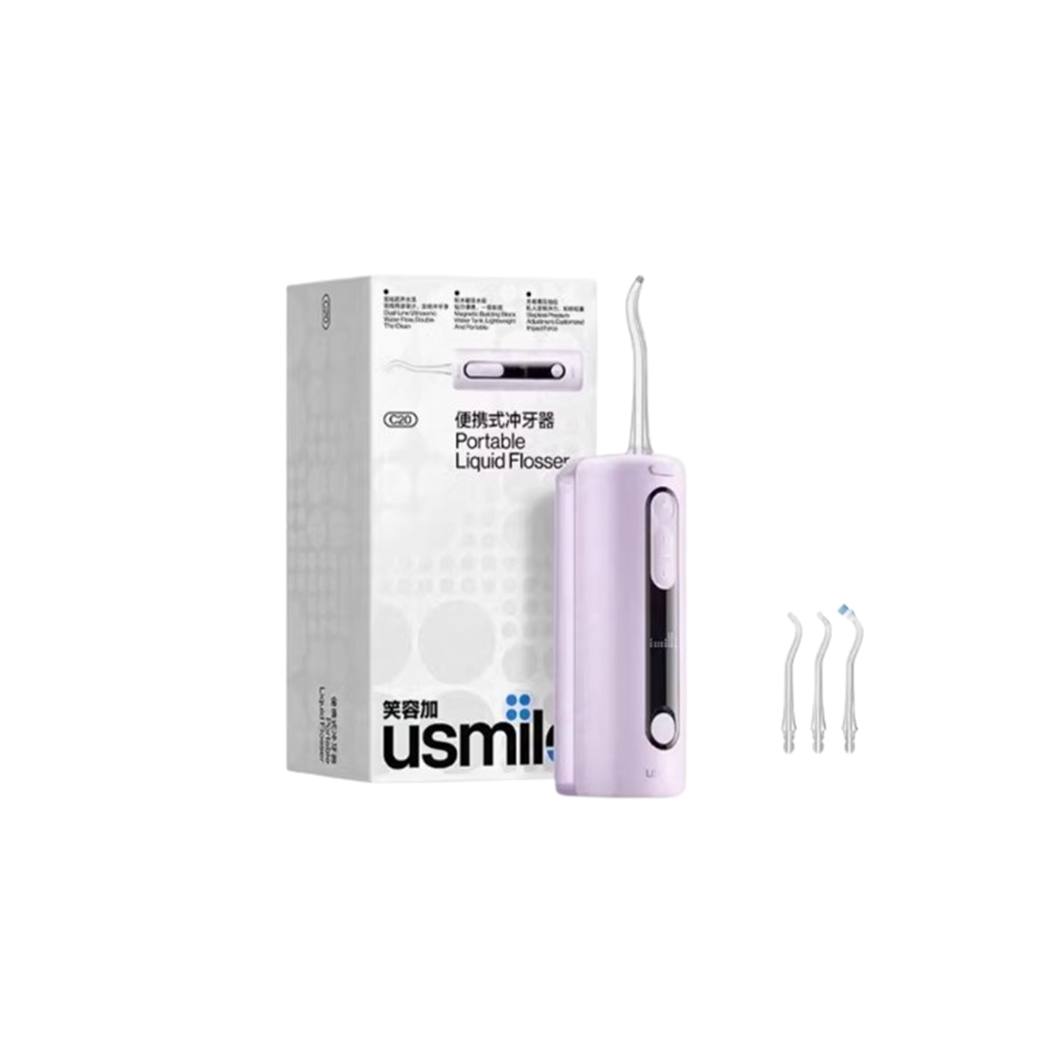 Hydropulseur liquide portatif Usmile C20