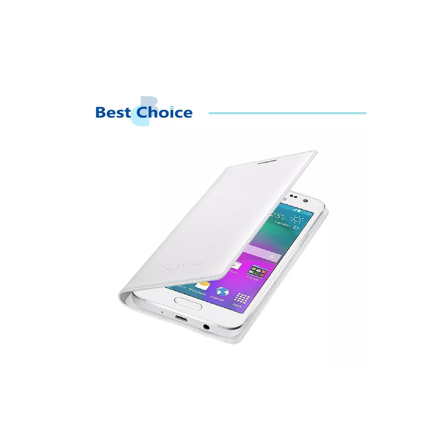 Samsung Galaxy A3 Flip Cover White