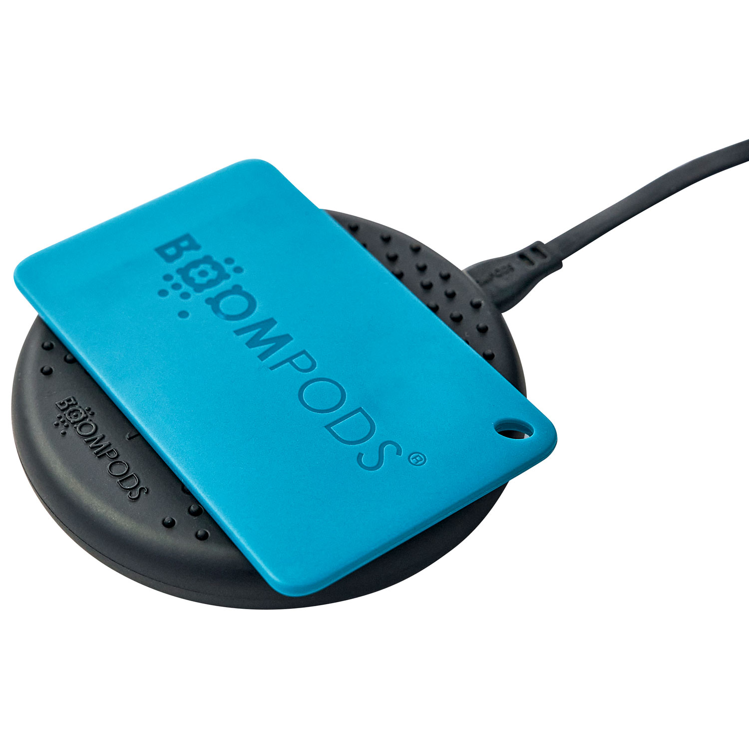 Boompods RFID Passport Holder with BoomCard Bluetooth Item Tracker - Black