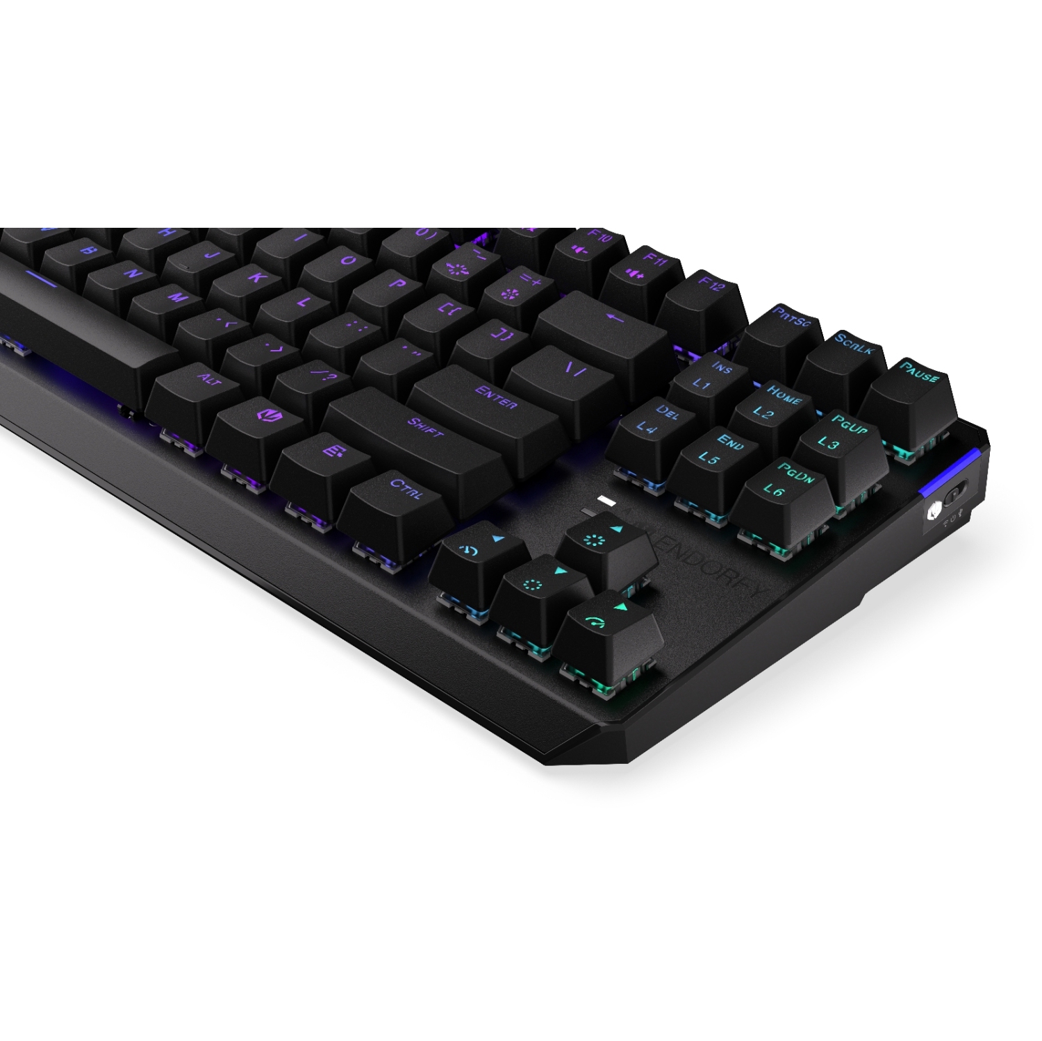 Endorfy Thock TKL Wireless Keyboard | Kailh Box Red Switch | US Layout - Black