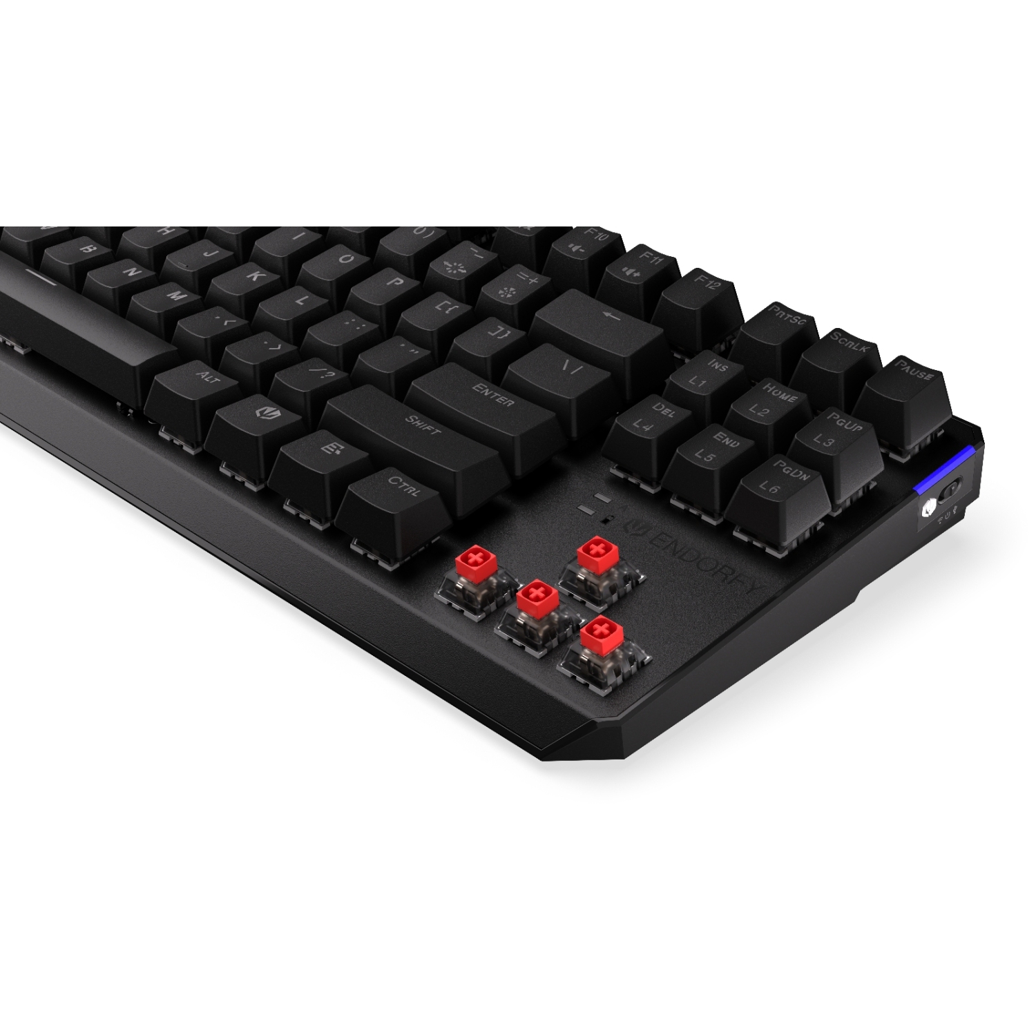 Endorfy Thock TKL Wireless Keyboard | Kailh Box Red Switch | US Layout - Black
