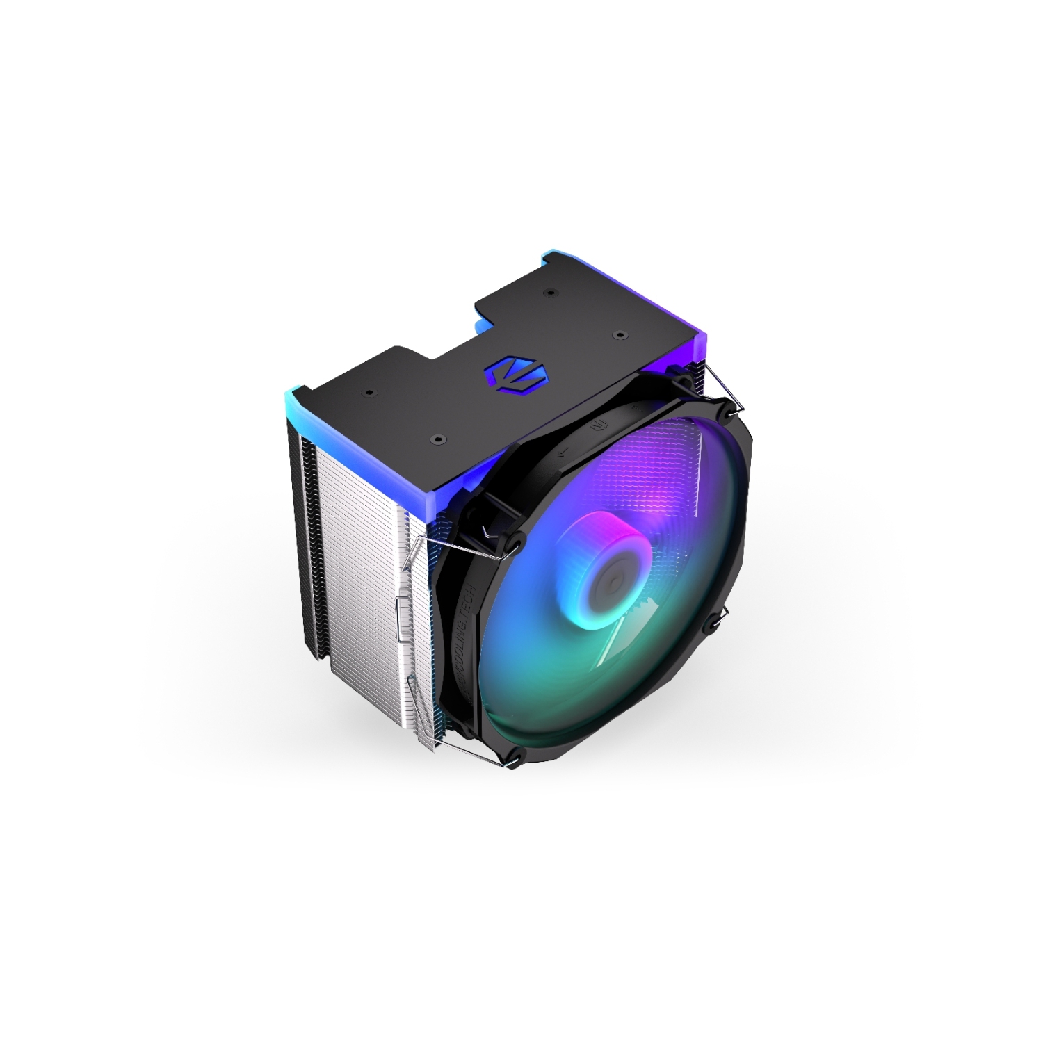 Endorfy Fortis 5 ARGB, CPU Air Cooler - Black/ Silver