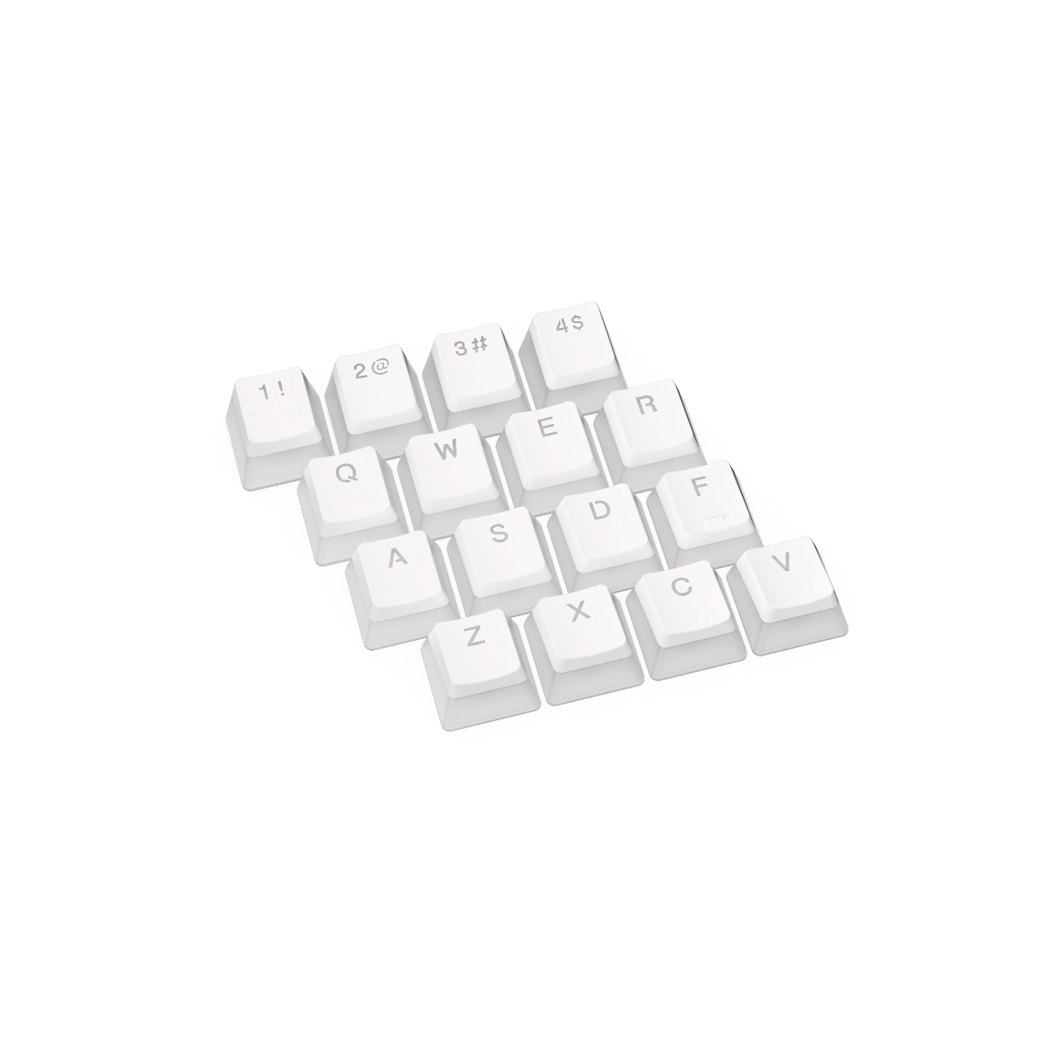 Endorfy PBT Pudding Keycaps - Onyx White
