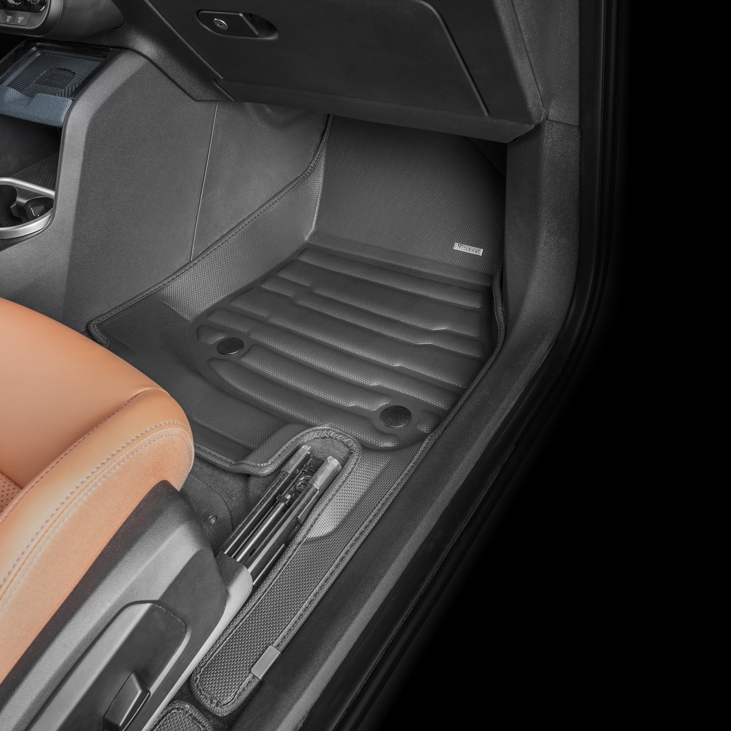 TuxMat - Pour les modèles MINI Countryman Electric 2025-2026 - Tapis d'auto personnalisés - Couverture maximale, toutes saisons, mesurée au laser -