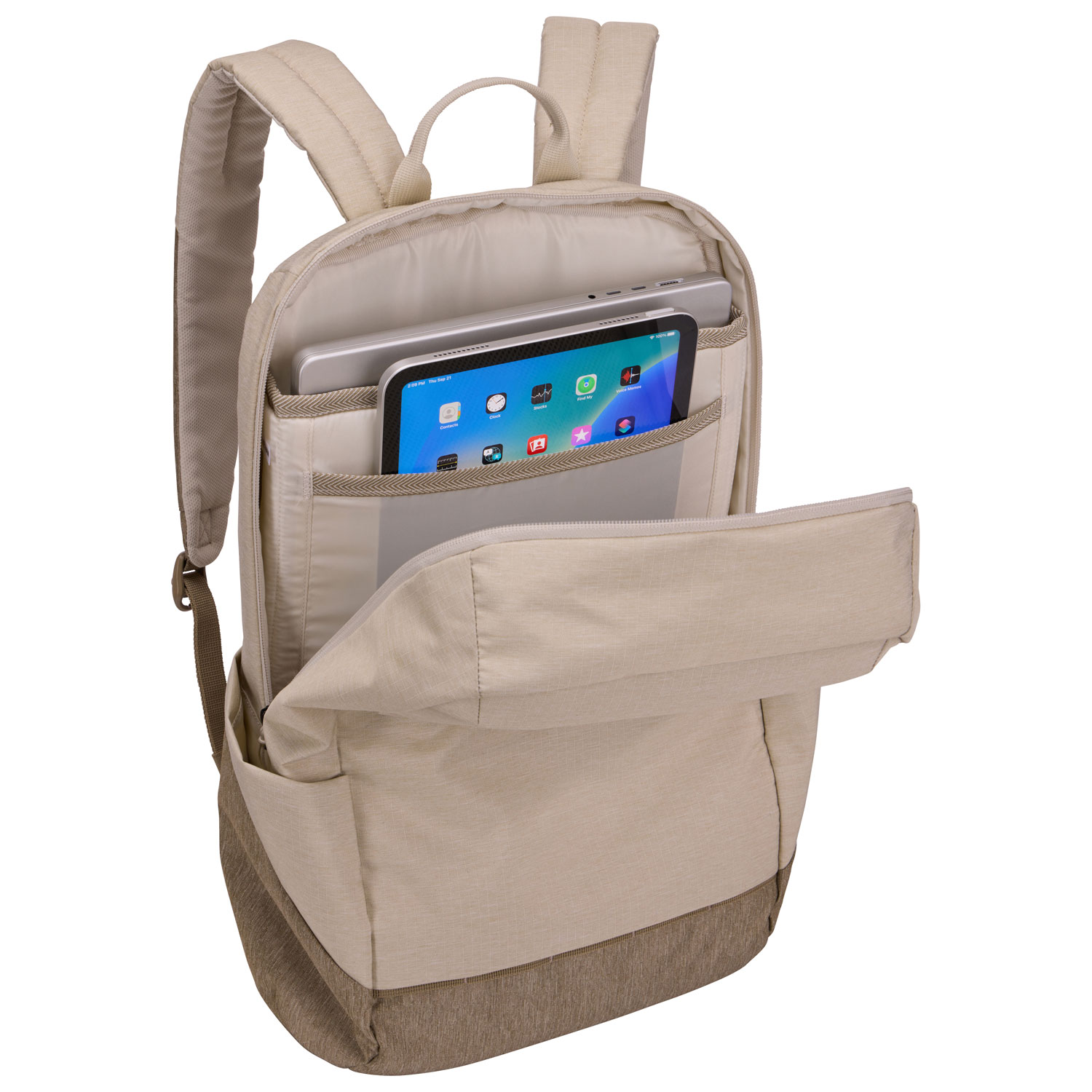 Sac à dos de 20 L Lithos de Thule pour portable de 16 po - Gris pélican/Kaki délavé