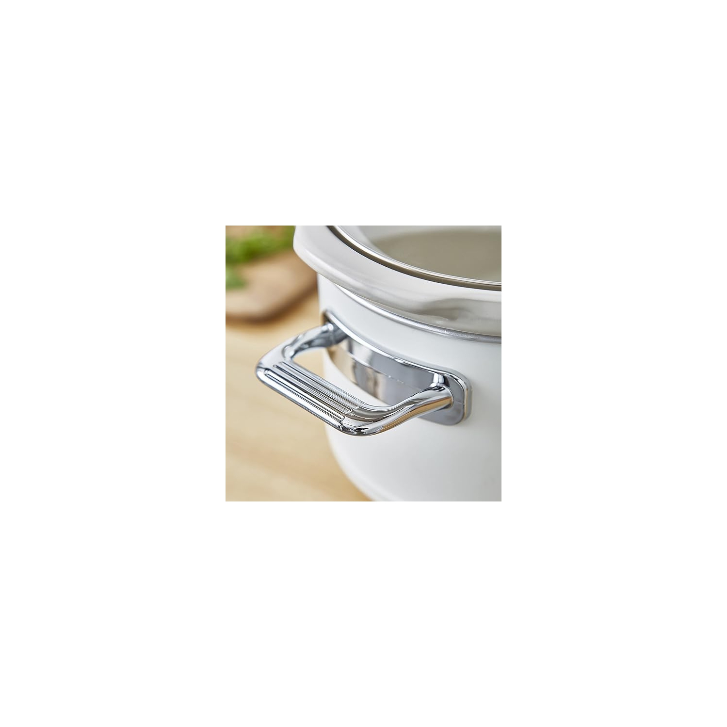 Swan Nordic 3.5L Slow Cooker - White