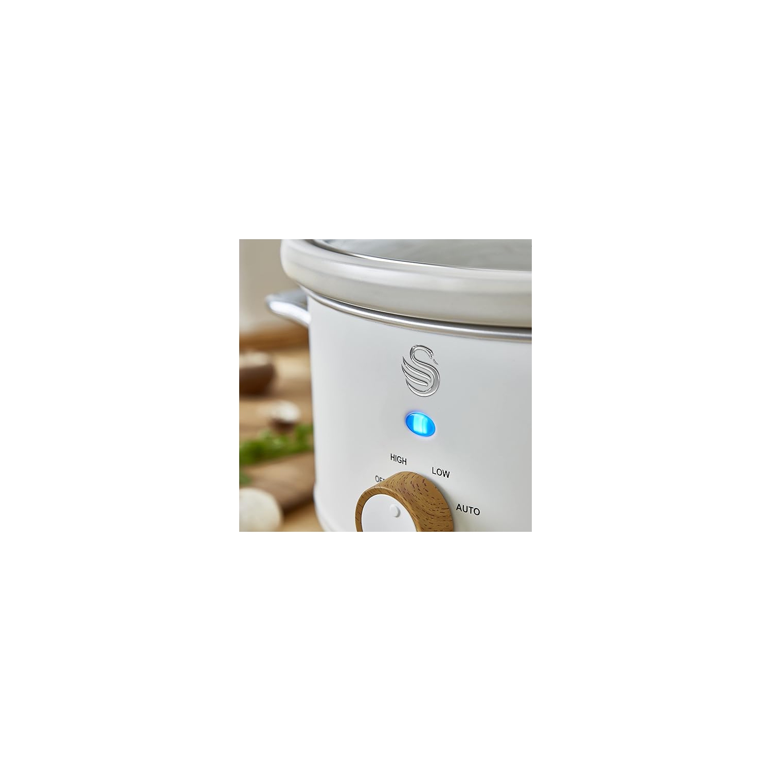 Swan Nordic 3.5L Slow Cooker - White