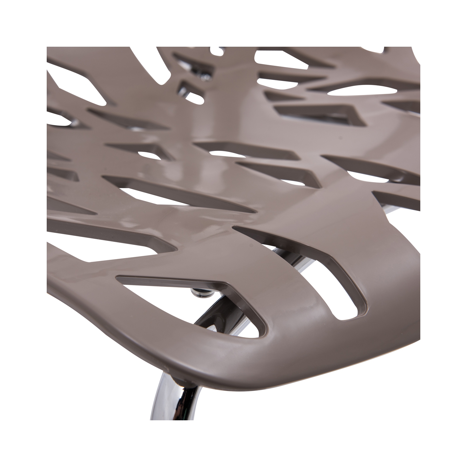 LeisureMod Modern Asbury Dining Chair with Chrome Legs – Stylish and Durable for Dining Rooms, Kitchens, and Offices