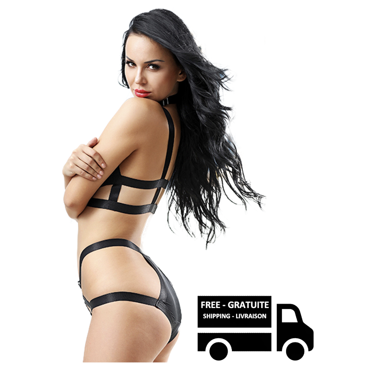 Stimula Lifestyle Lingerie - Sexy Women's Boudoir Nightgown Sleepwear S/M