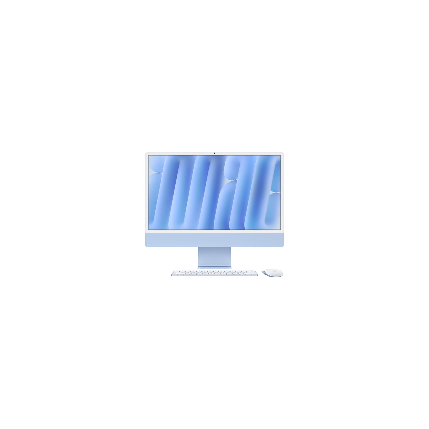 Boîte ouverte - iMac 24&nbsp;po Apple - Bleu (M4 Apple/CG 10 coeurs/RAM 16&nbsp;Go/SSD 512&nbsp;Go) - Anglais
