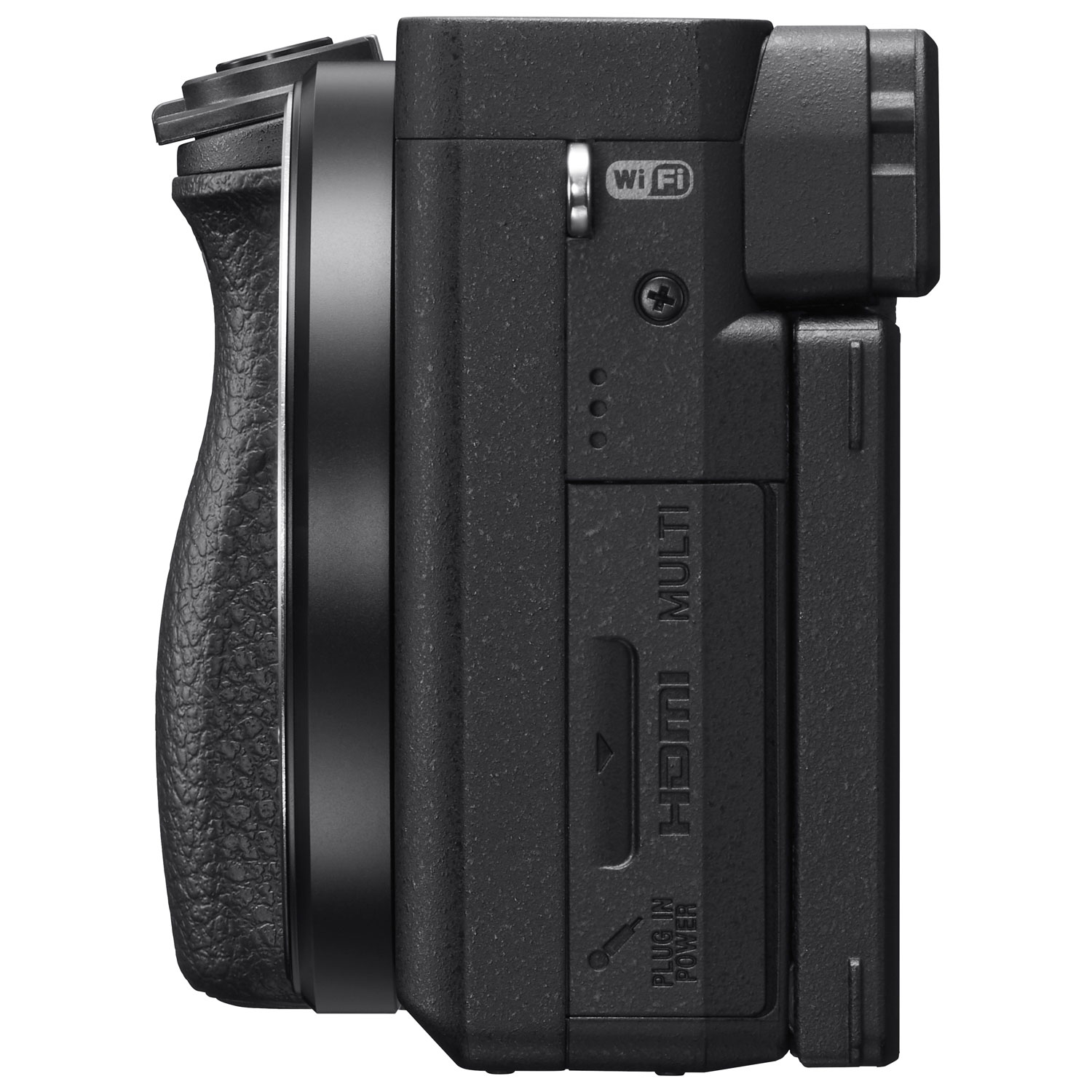 Sony Alpha 6400 APS-C Mirrorless Camera with 16-50mm Lens Kit - Black