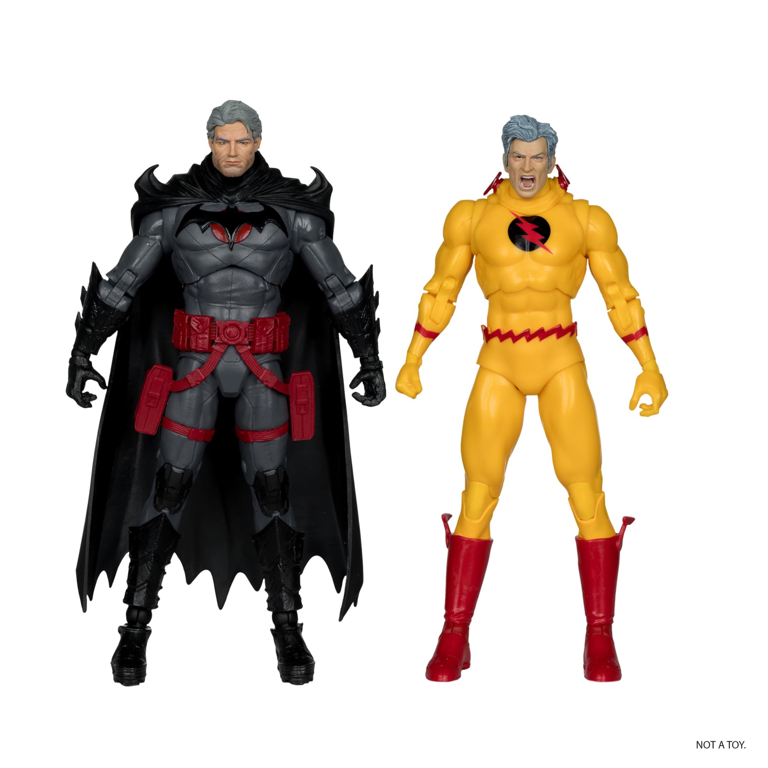 DC Multiverse Flashpoint 7 Inch Action Figure 2-Pack - Batman vs Professor Zoom
