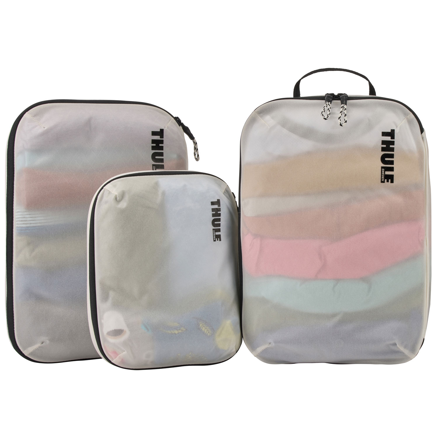 Cube de rangement compressible de Thule - Petit - Blanc