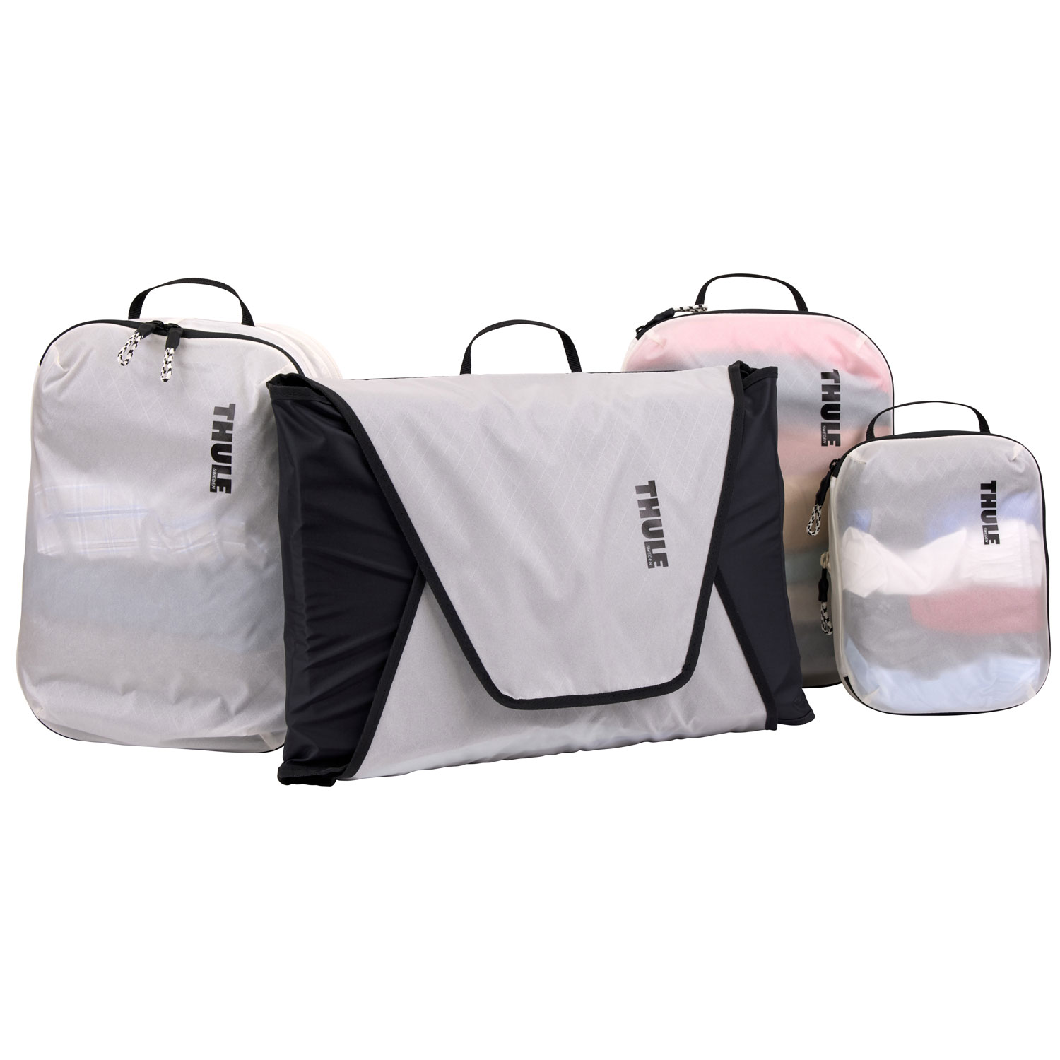 Cube de rangement compressible de Thule - Petit - Blanc