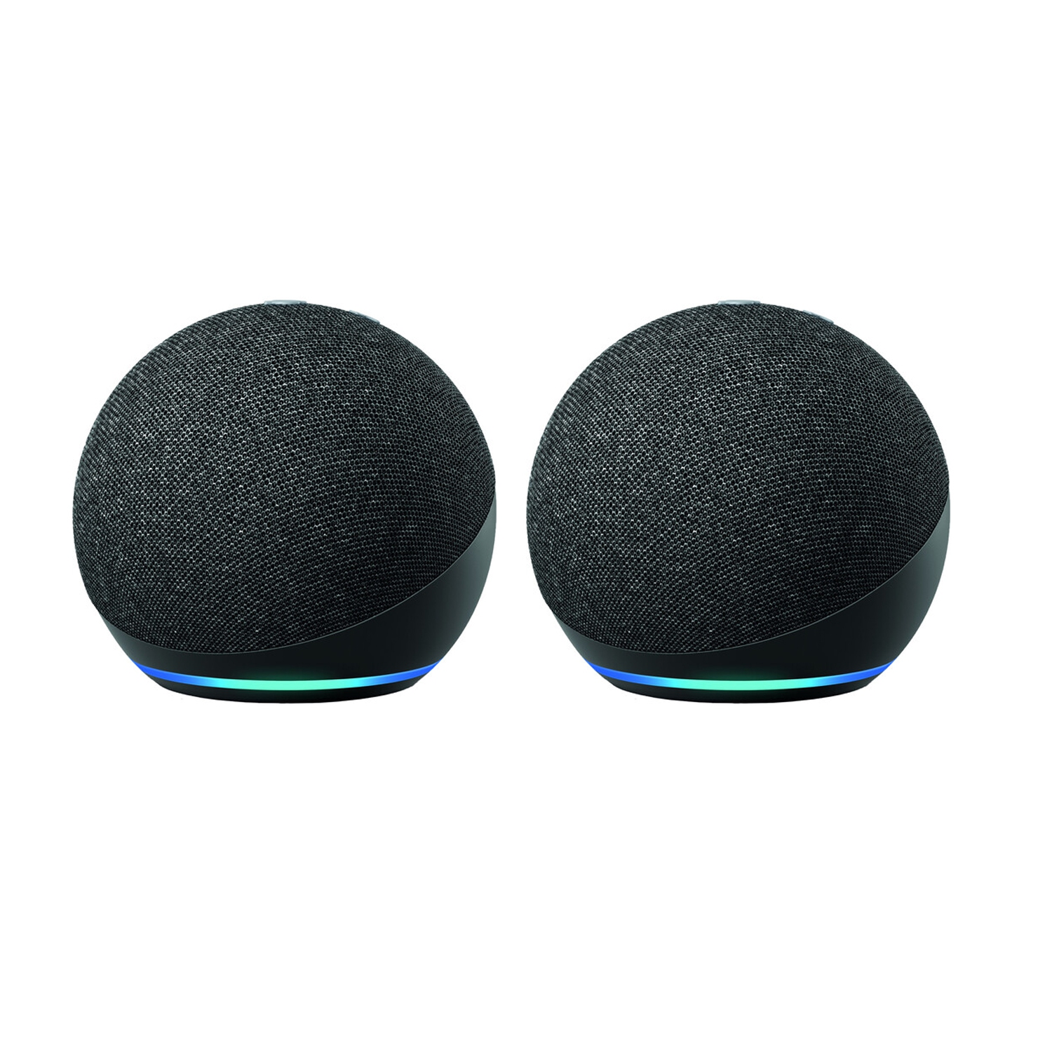 Amazon Echo Dot (4th Gen) Smart speaker with Alexa - Charcoal (2 Pack)