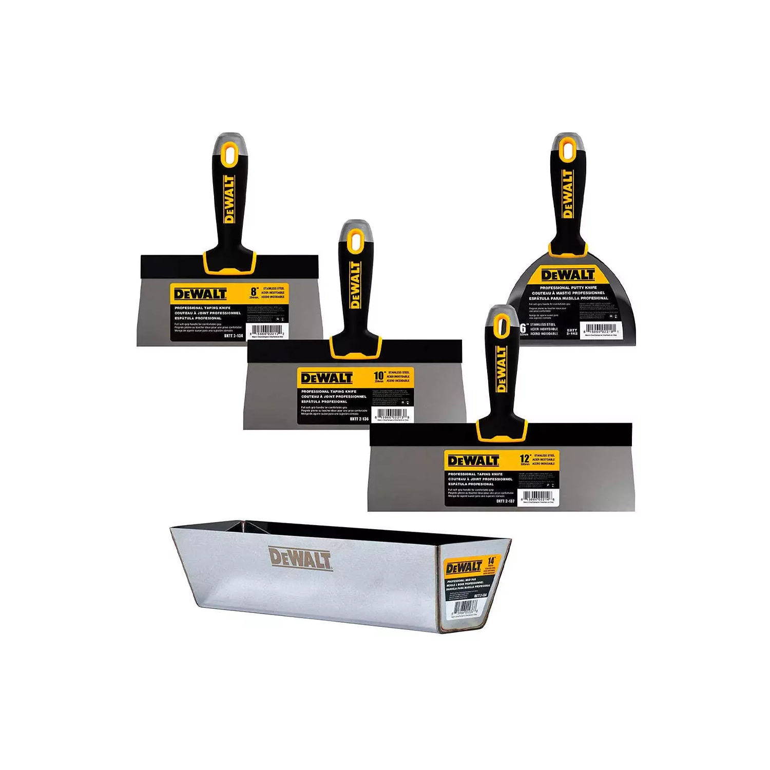 DeWalt Stainless Steel Hand Tool Finishing Set DXTT-3-174