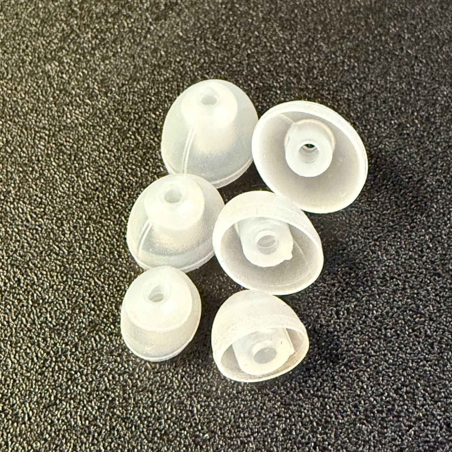 Oval Fit Replacement S,M,L Clear Ear Tips Gels for Klipsch In-Ear Headphones