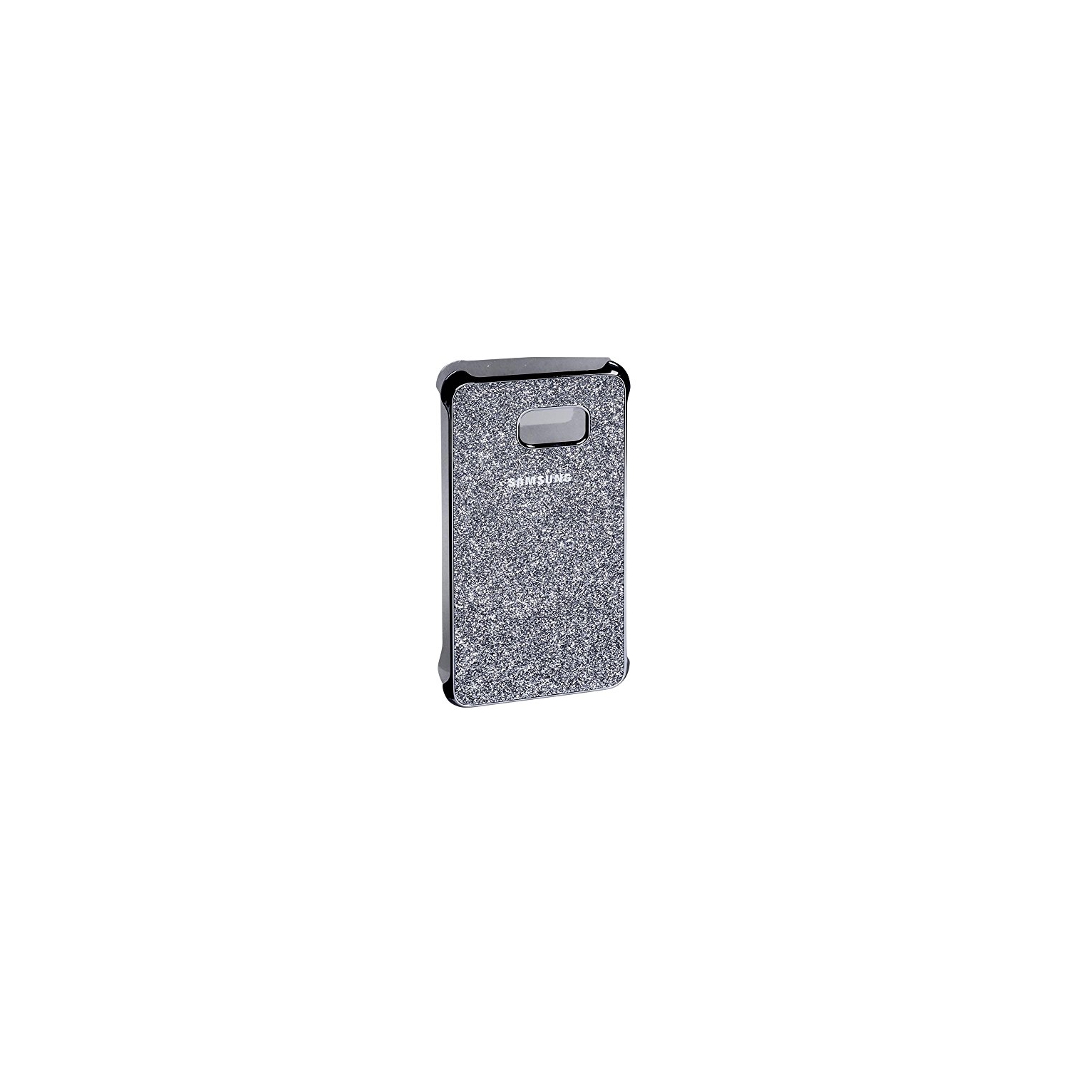 SAMSUNG Galaxy S6 edge + Glitter cover-shiny gray