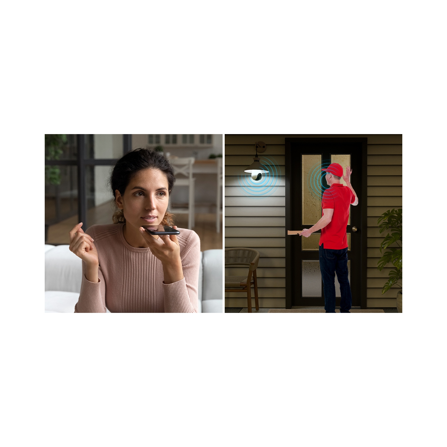 Caméra de surveillance intelligente avec ampoule Wi-Fi 2K de Lorex