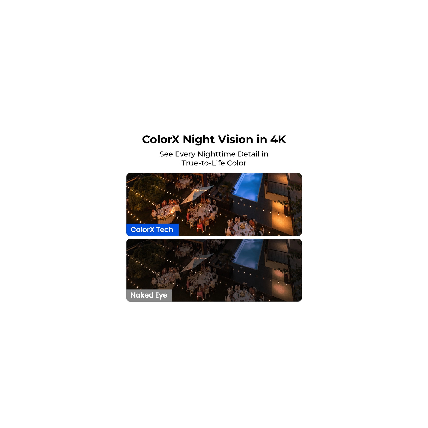 Altas PT Ultra de Reolink - Caméra de surveillance solaire sans fil extérieure 4K, suivi automatique panoramique/inclinable, vision nocturne ColorX,